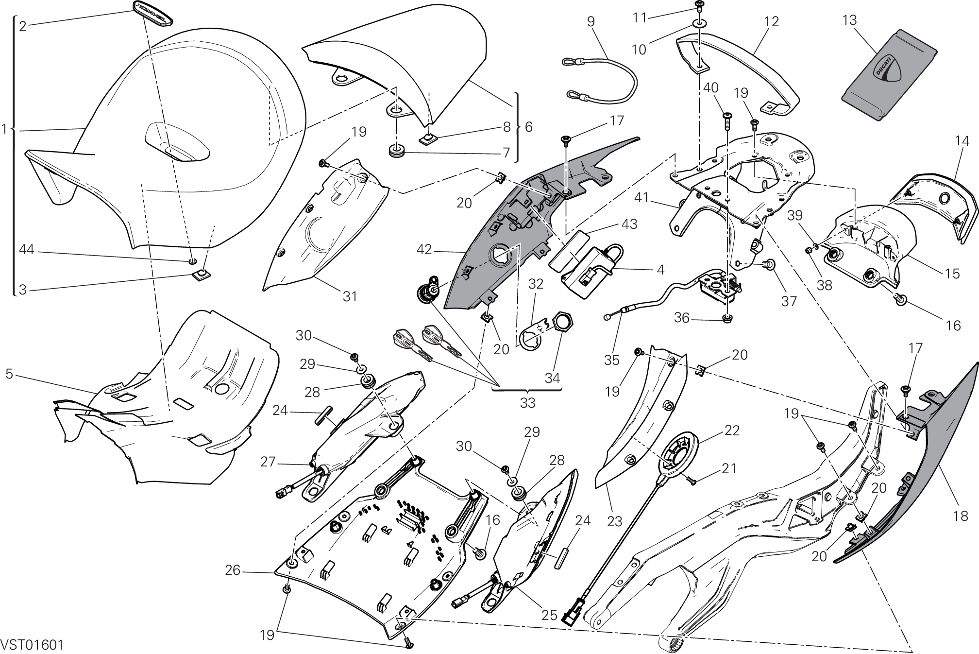 033 SELLE POUR XDIAVEL S 2020