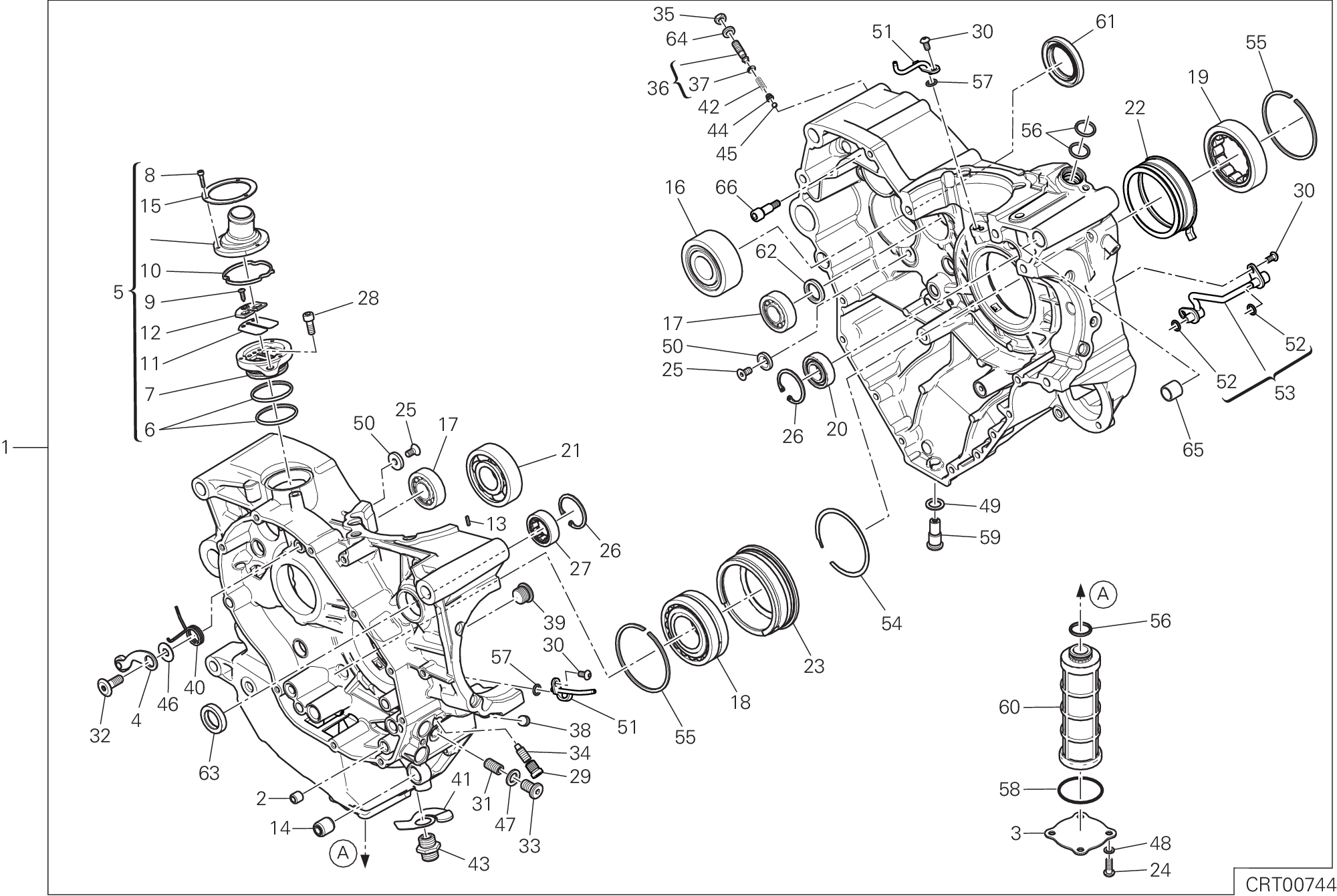 010 PAIRE DE DEMI CARTERS POUR MONSTER 1200 2018