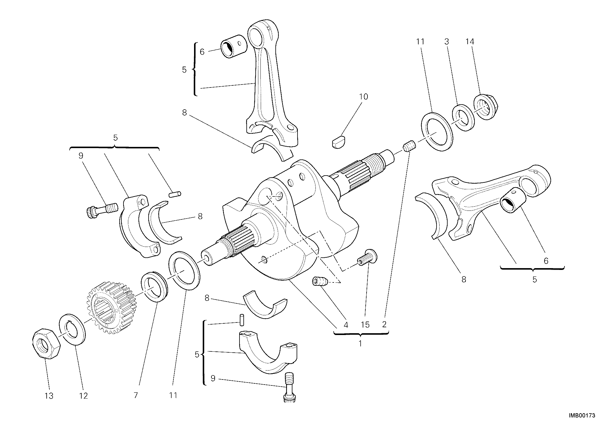 006 VILEBREQUIN POUR SUPERBIKE 1198 2011