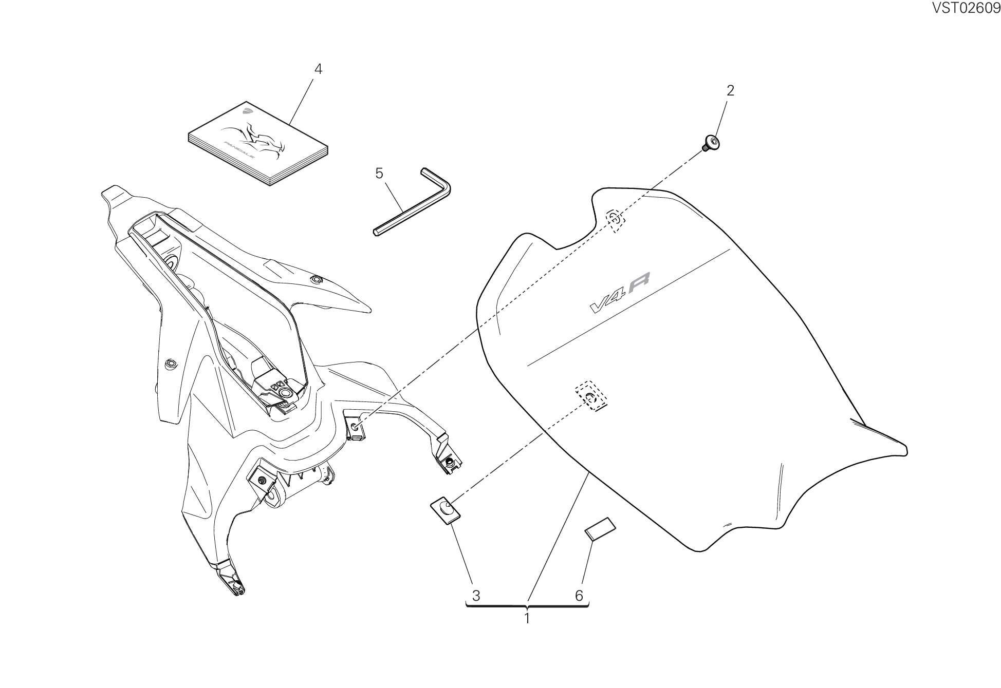 32A SELLE POUR SUPERBIKE PANIGALE V4 R 2023