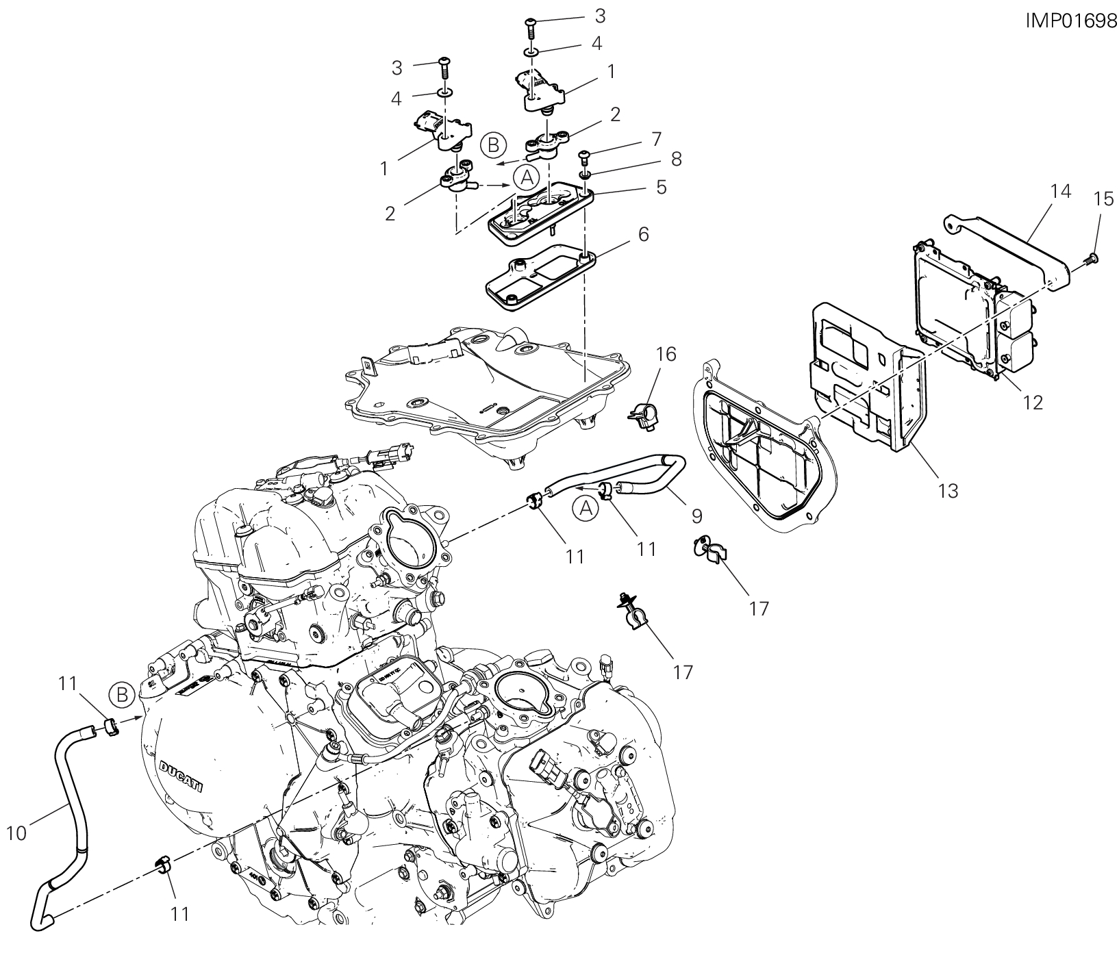 13E DISOISITIF ELECTRIQUES POUR SUPERBIKE PANIGALE V2 NEW 2025