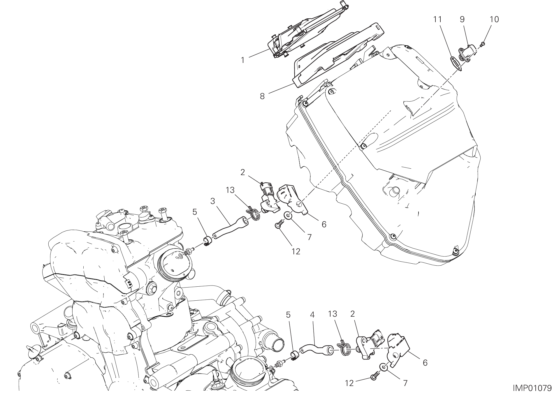 18A CENTRALE CONTRLE MOTEUR POUR MULTISTRADA 1260 ABS 2020