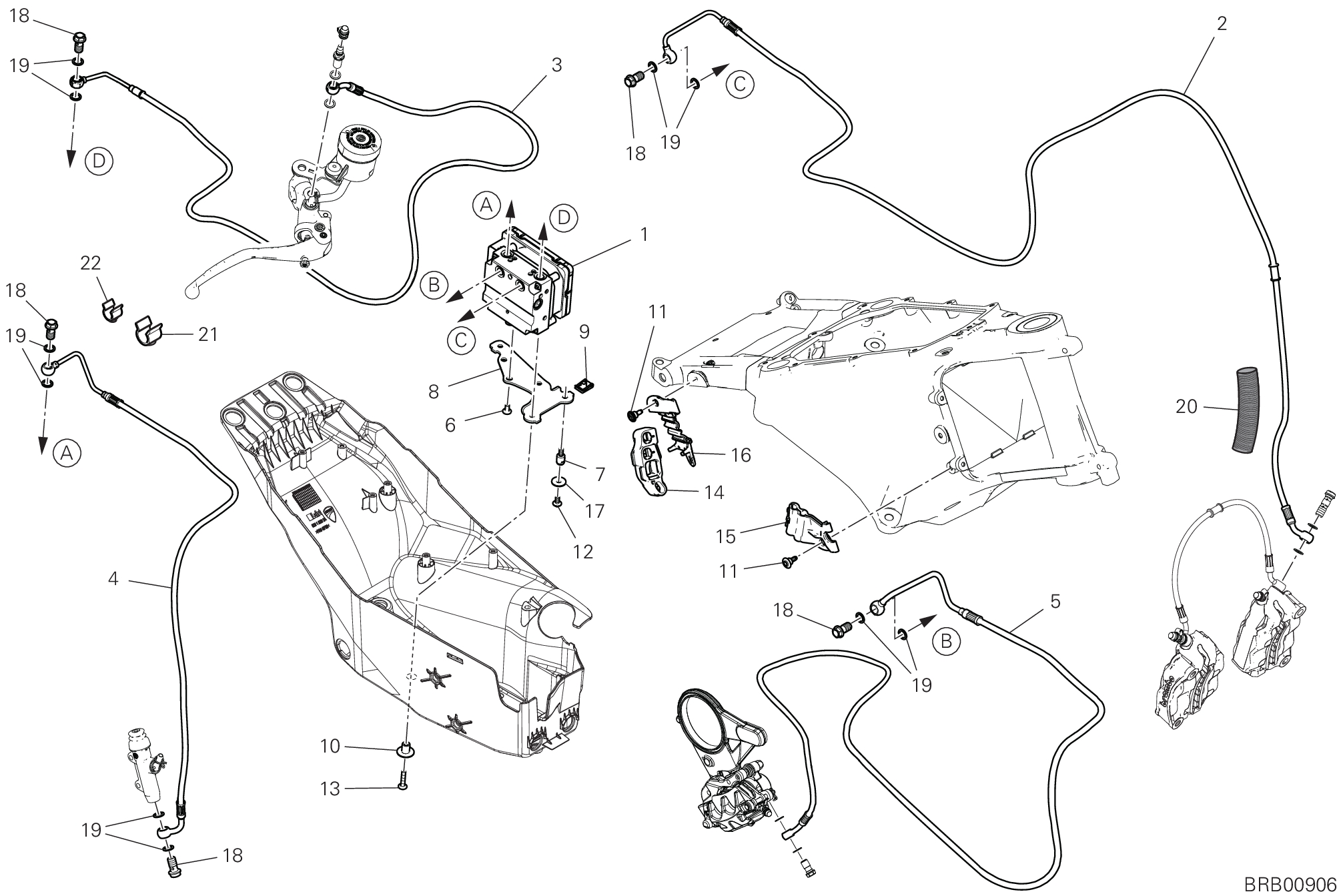 20C INSTALLATION ABS POUR MULTISTRADA V4 PIKES PEAK 2025