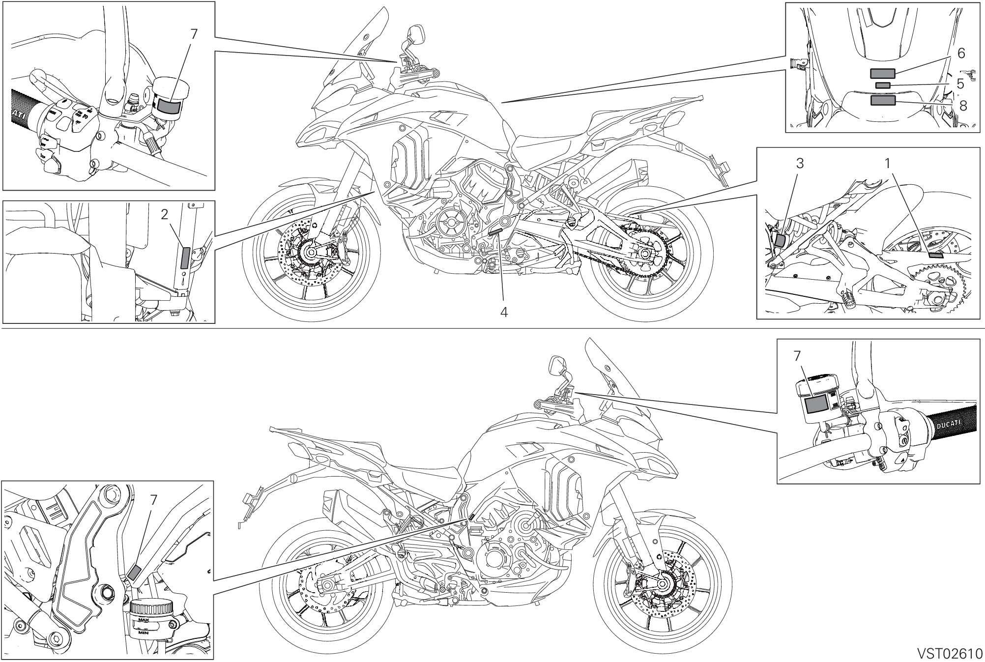 39A POSITIONNEMENT DE PLACEMENT POUR MULTISTRADA V4 RALLY RADAR 2023