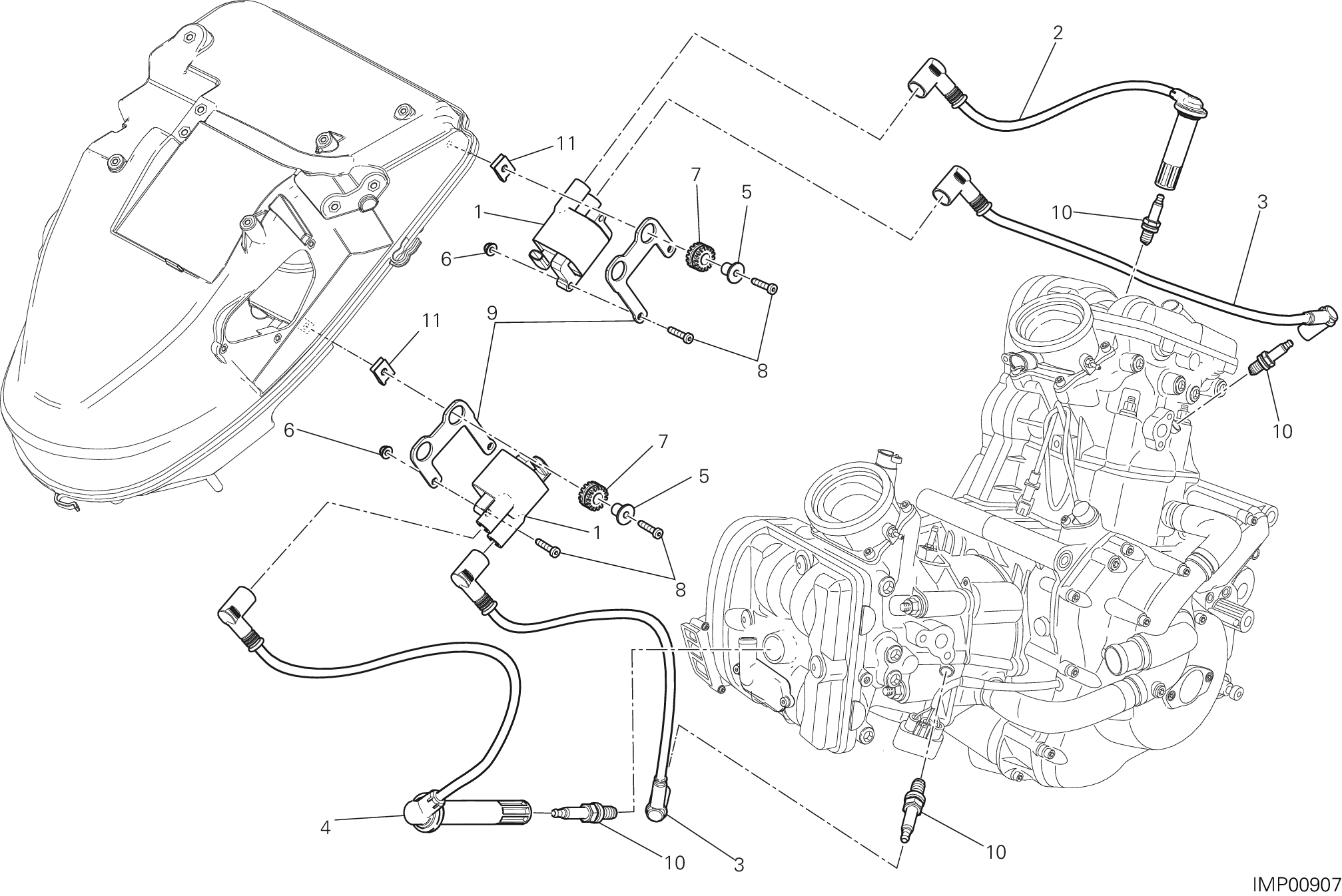 18C FAISCEAU DE FILS BOBINE POUR DIAVEL CARBON FL 2018