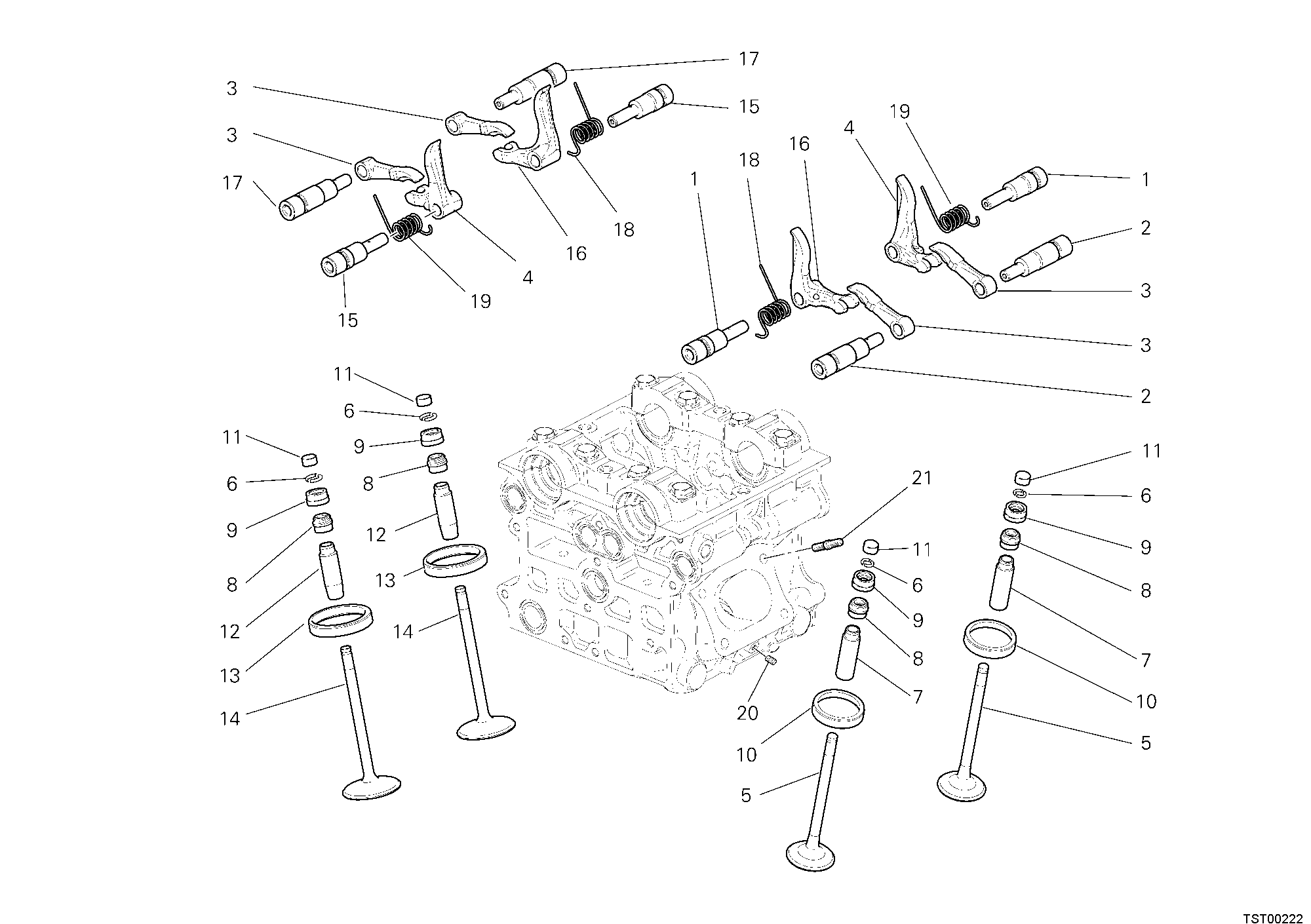 013 ARBRE A CAMES POUR MONSTER S4RS 2006