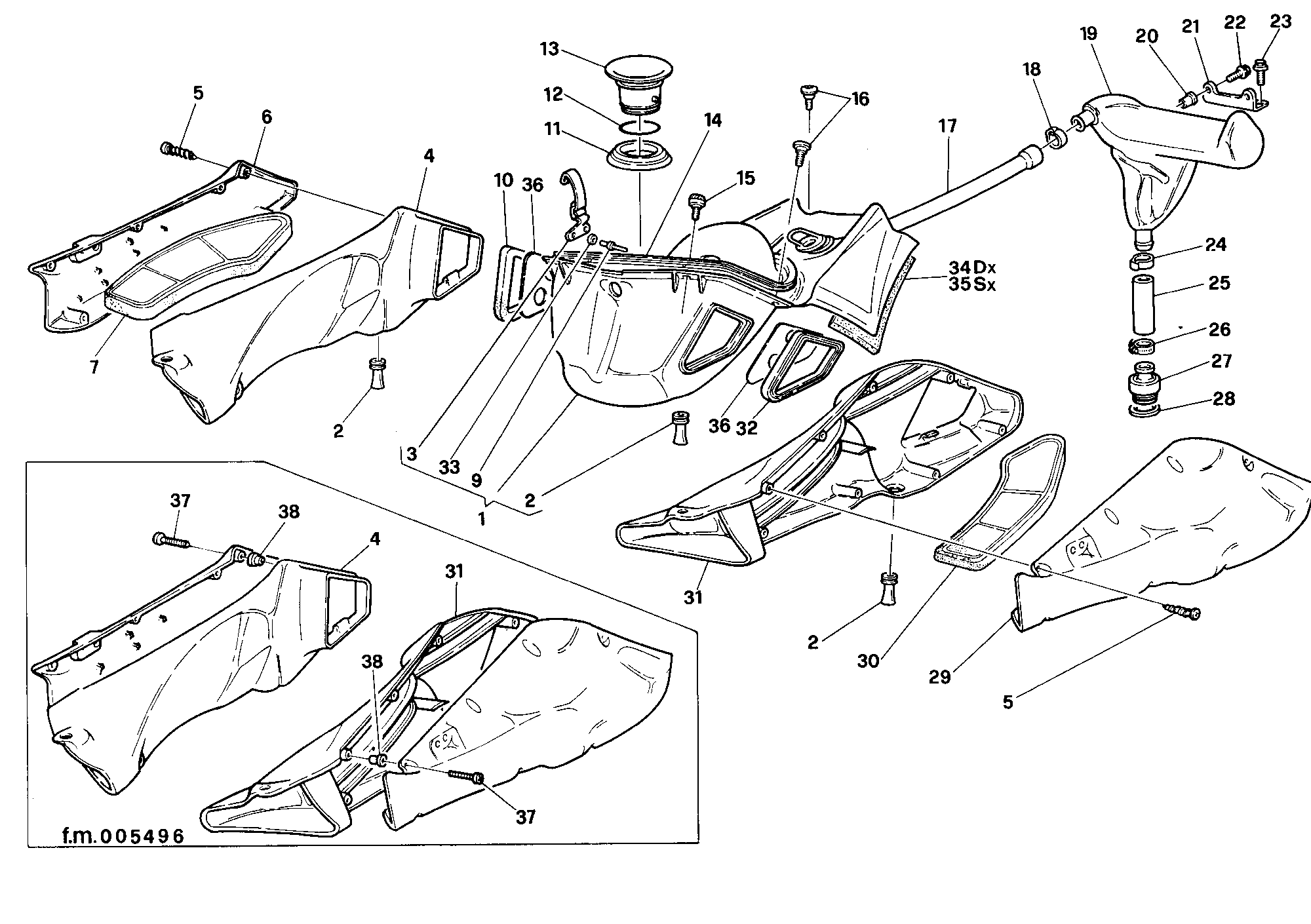 031 ADMISSION POUR SUPERBIKE 916 SENNA 1995