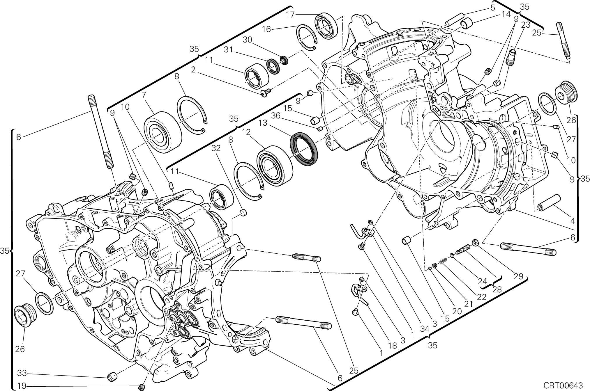 010 PAIRE DE DEMI CARTERS POUR SUPERBIKE 1199 PANIGALE SUPERLEGGERA 2014