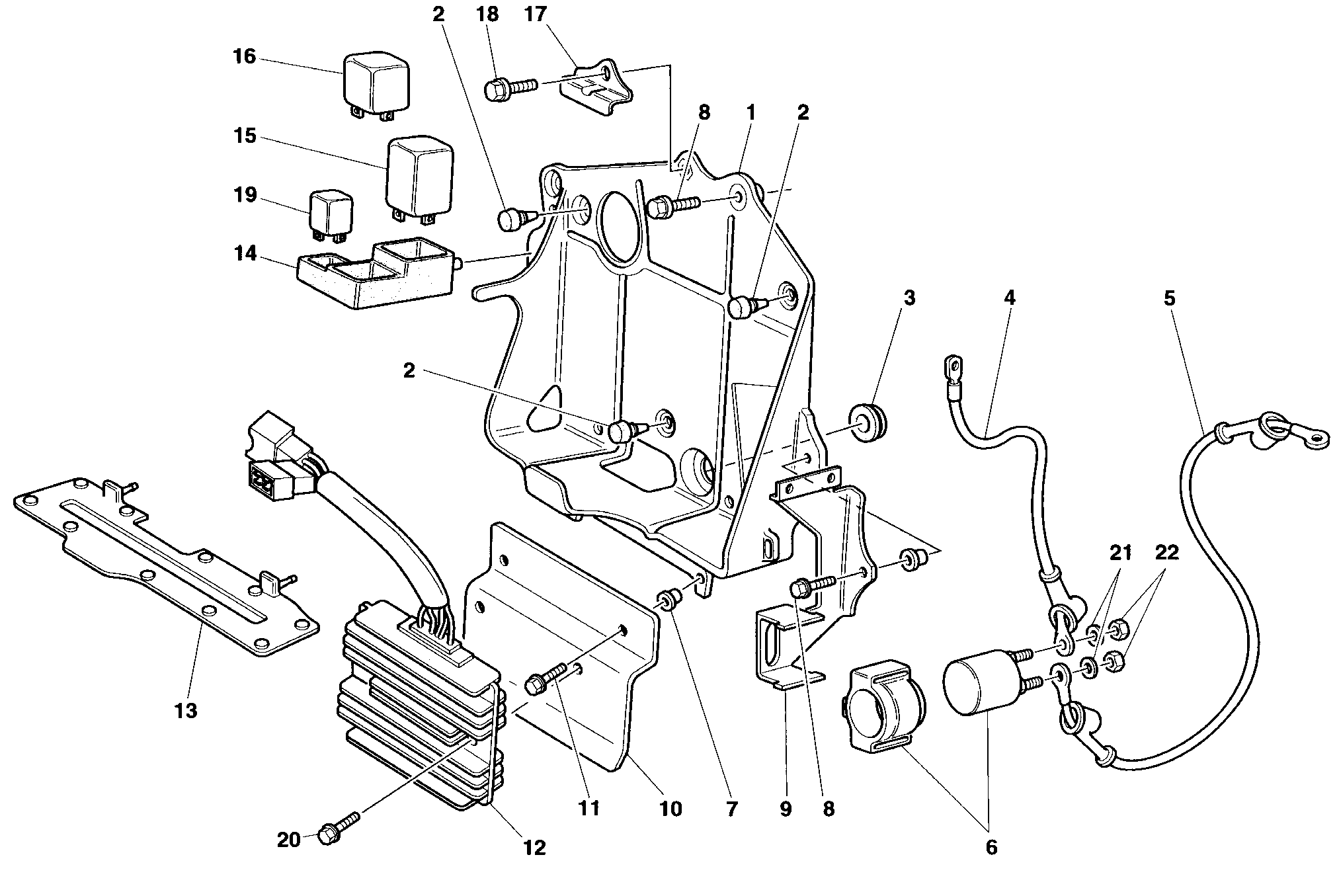 17A DISOISITIF ELECTRIQUES POUR SUPERBIKE 748 SPS 1998