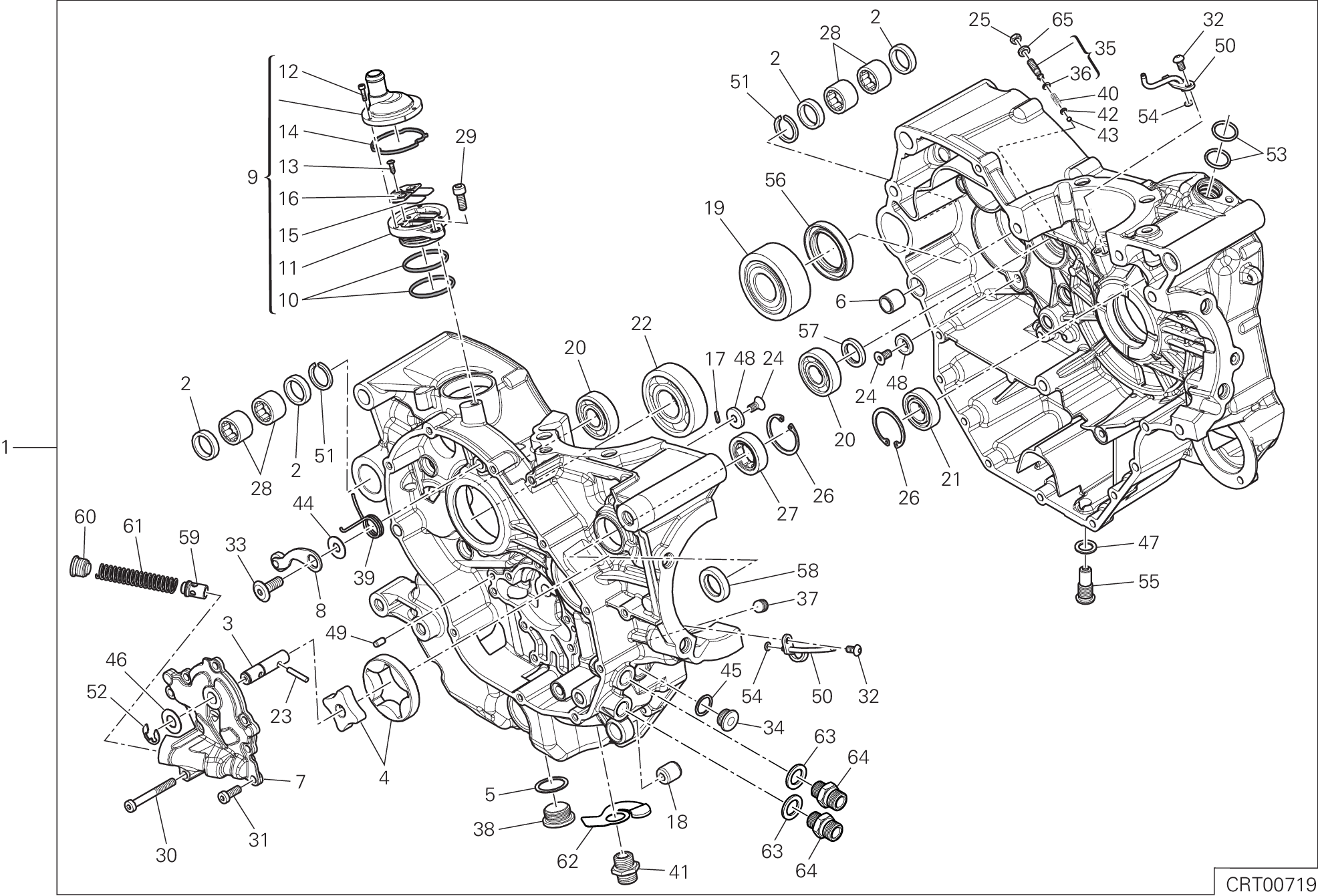 010 PAIRE DE DEMI CARTERS POUR HYPERMOTARD 939 2016
