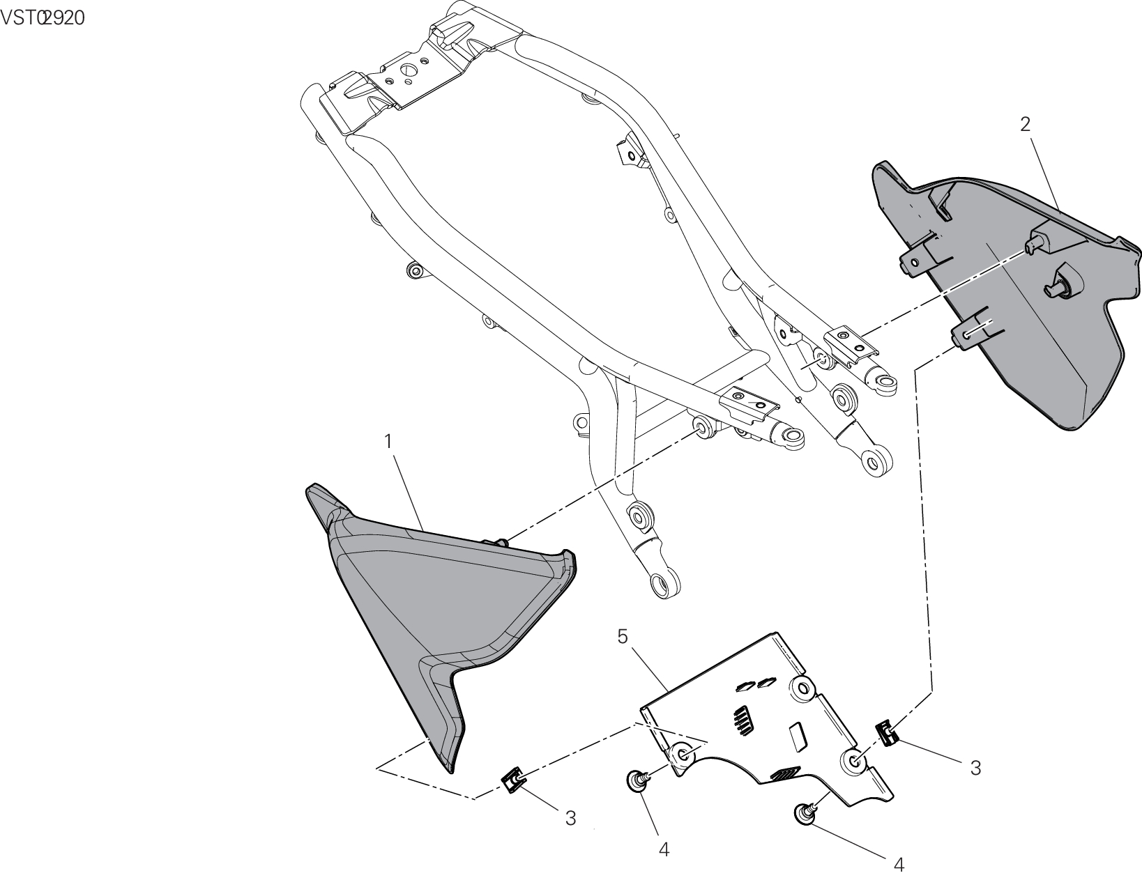 37B HABILLAGE POUR SCRAMBLER ICON DARK 2G 2025