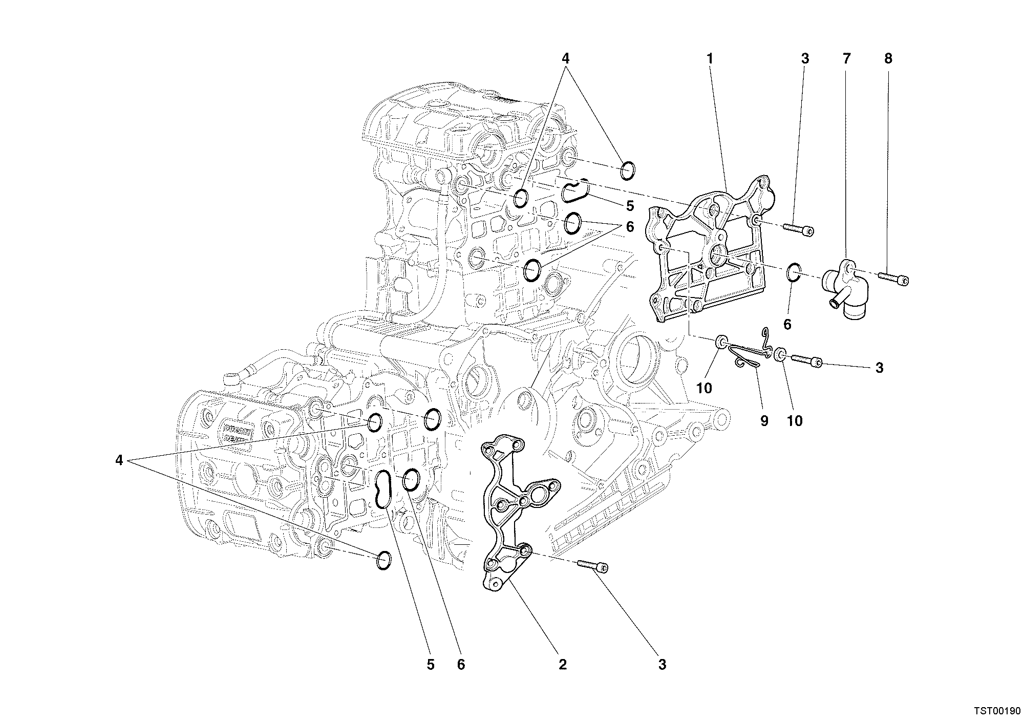 14A COUVECLES CULASSE POUR SUPERBIKE 999 R XEROX 2006