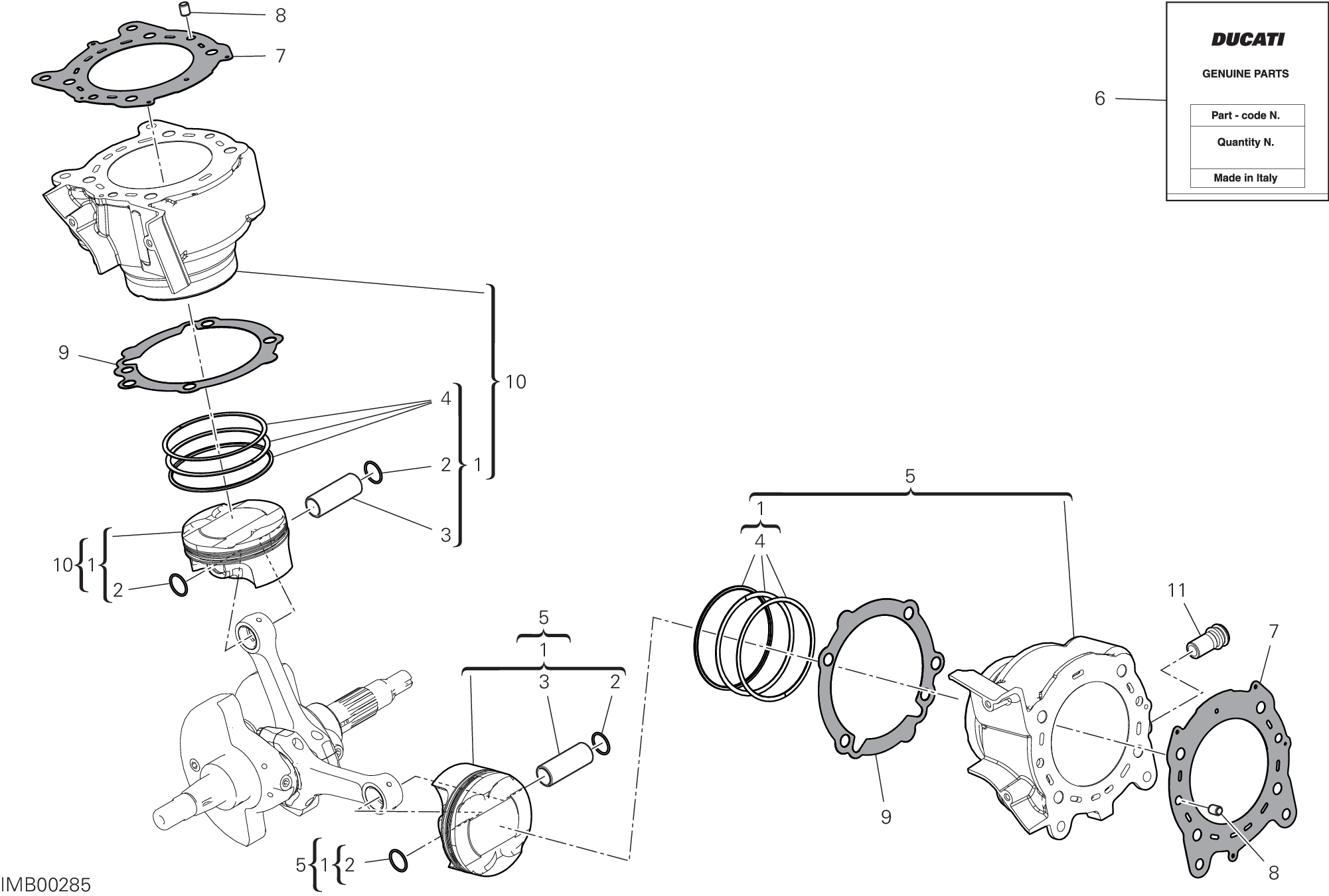 06A CYLINDRES PISTONS POUR DESERT X 2024