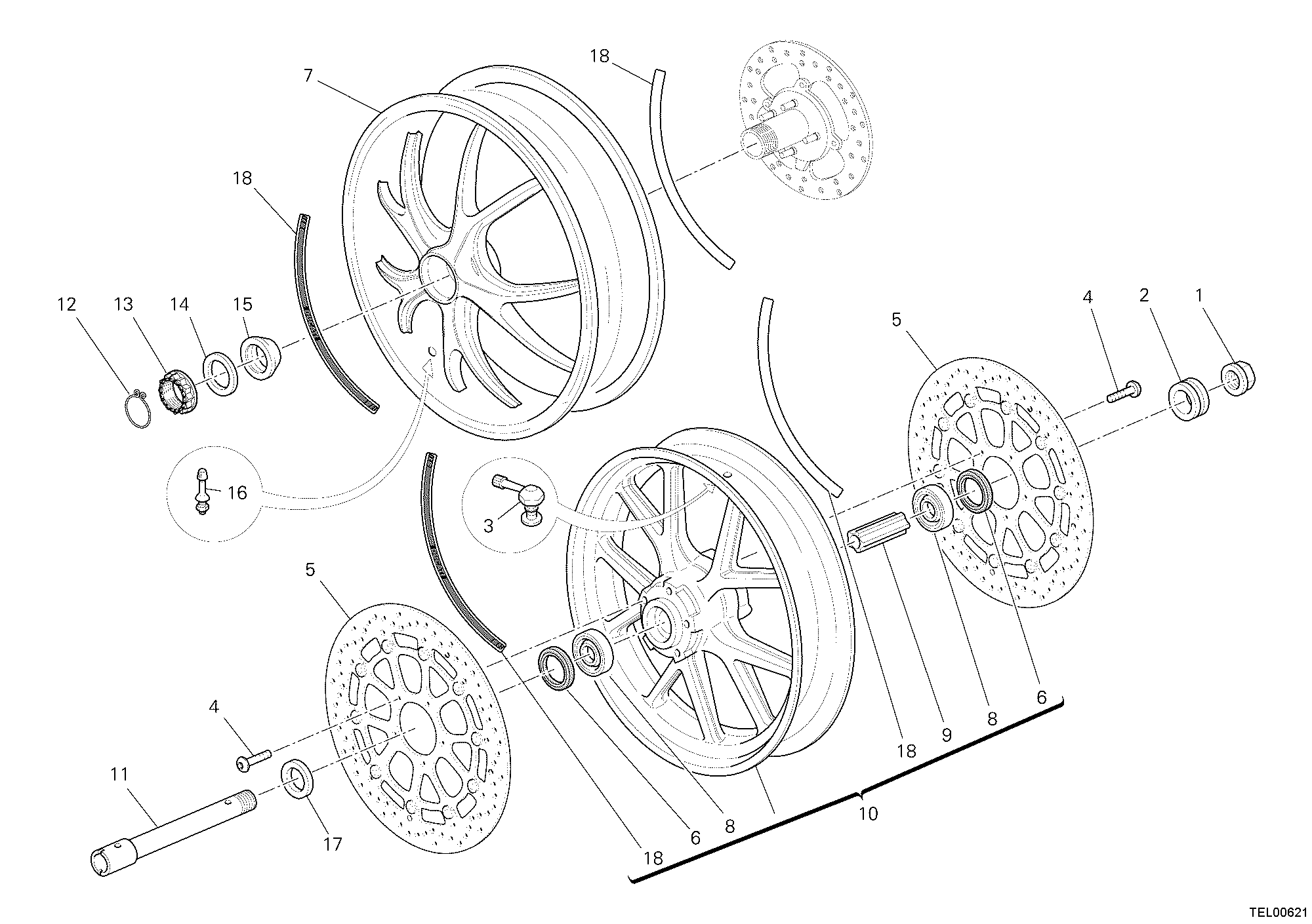 025 ROUES POUR MONSTER 796 2011
