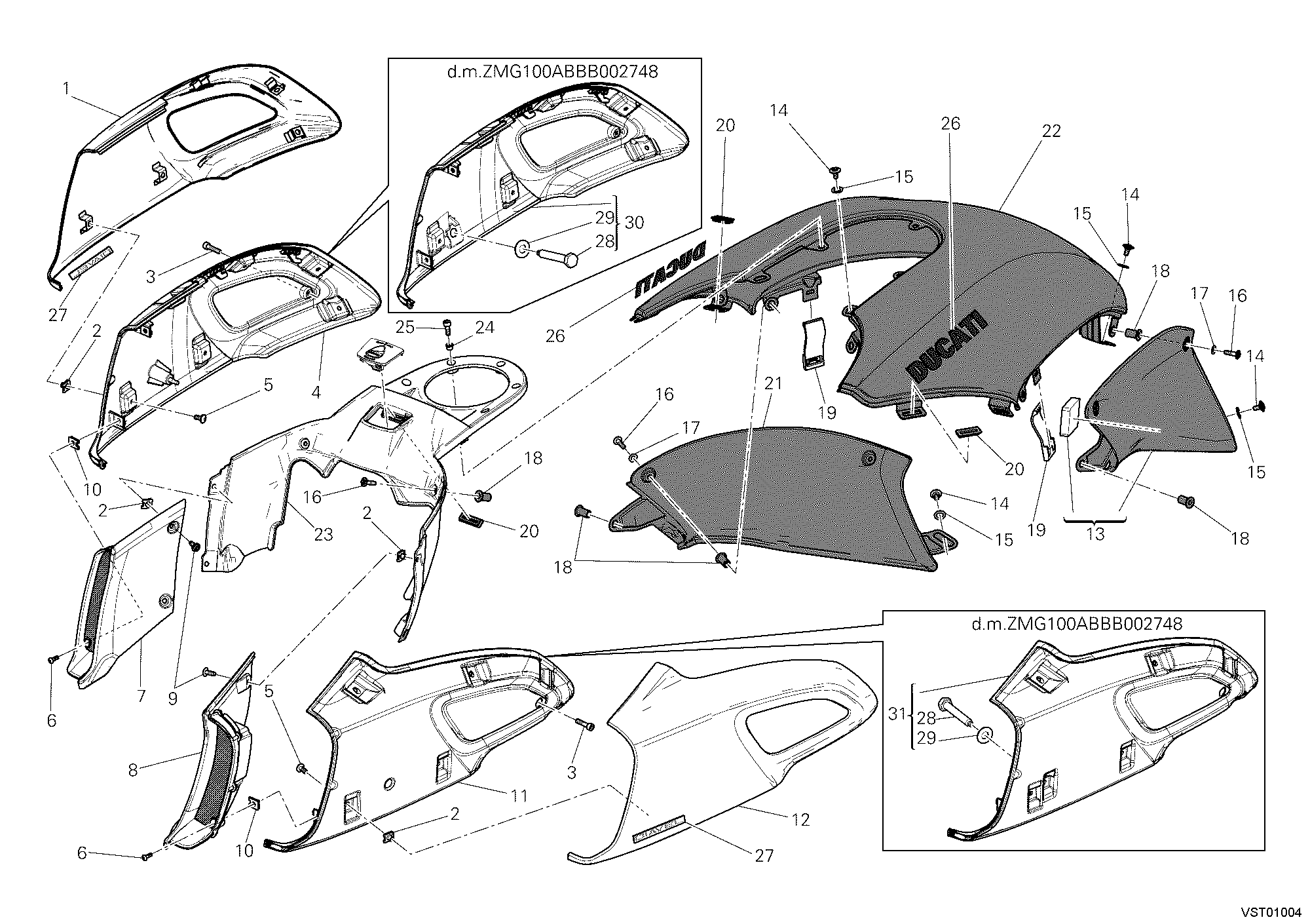 034 COUVERCLES RESERVOIR POUR DIAVEL 2011