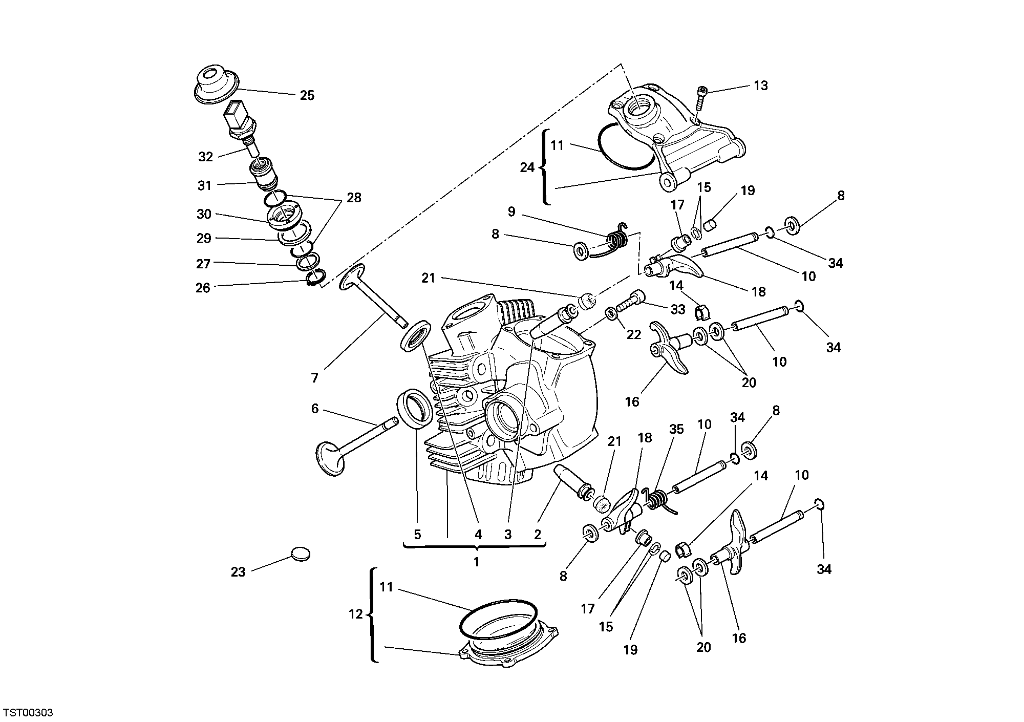 015 CULASSE HORIZONTALE POUR SPORTCLASSIC GT1000 2010