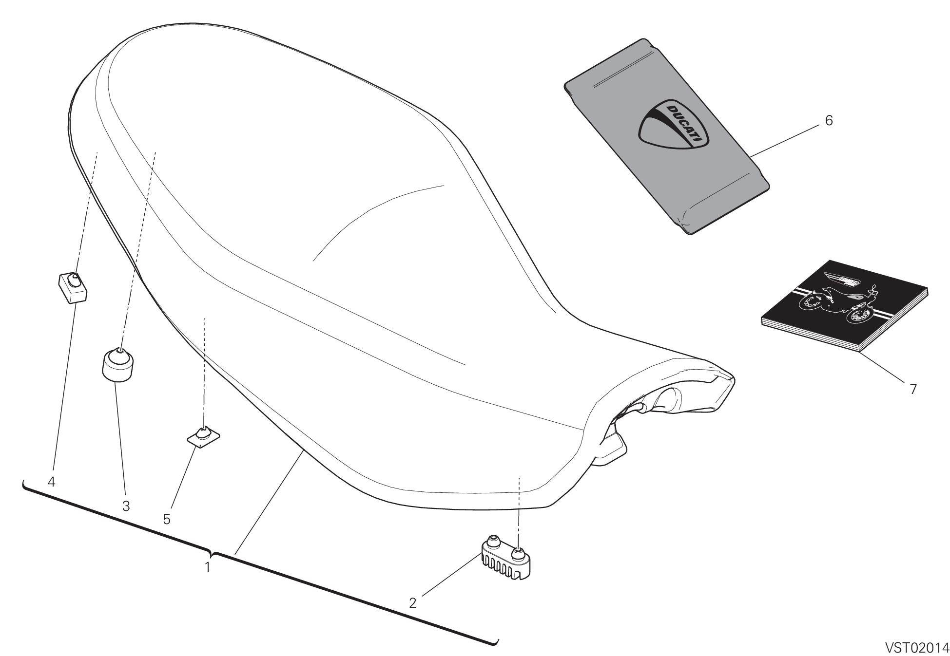 32A SELLE POUR SCRAMBLER ICON DARK 2022