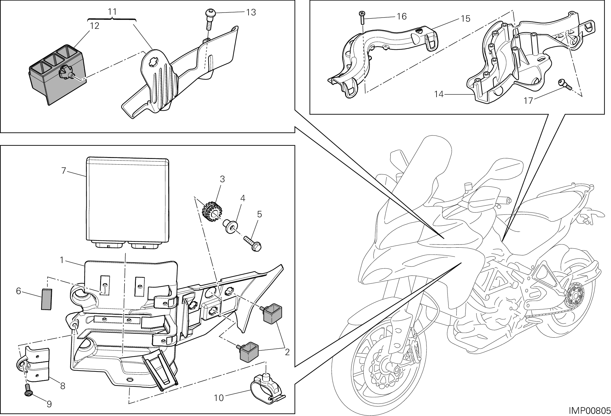 18A CENTRALE CONTRLE MOTEUR POUR MULTISTRADA 1200 ABS 2014