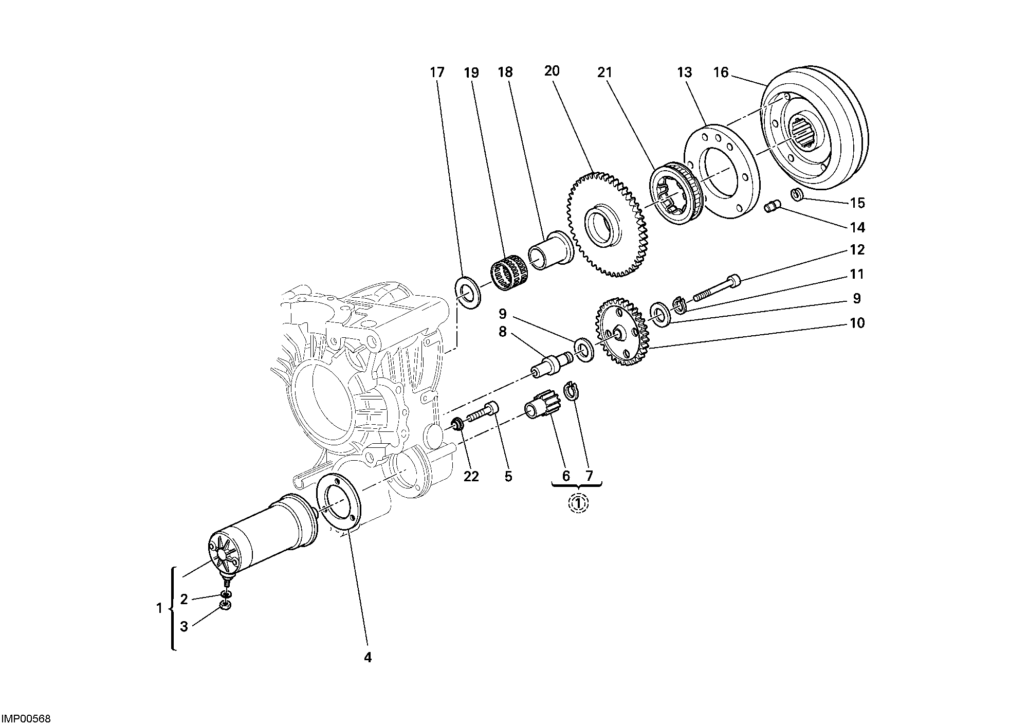 012 DEMARREUR ELECTRIQUE POUR MONSTER 695 2008