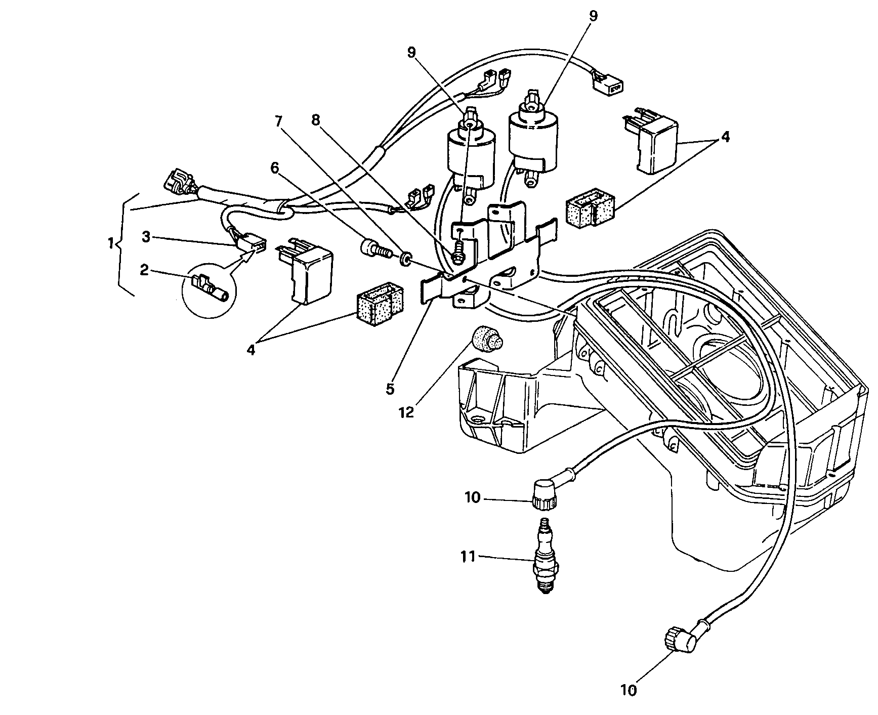 018 BOBINE DALLUMAGE POUR SUPERSPORT 600 SS 1995