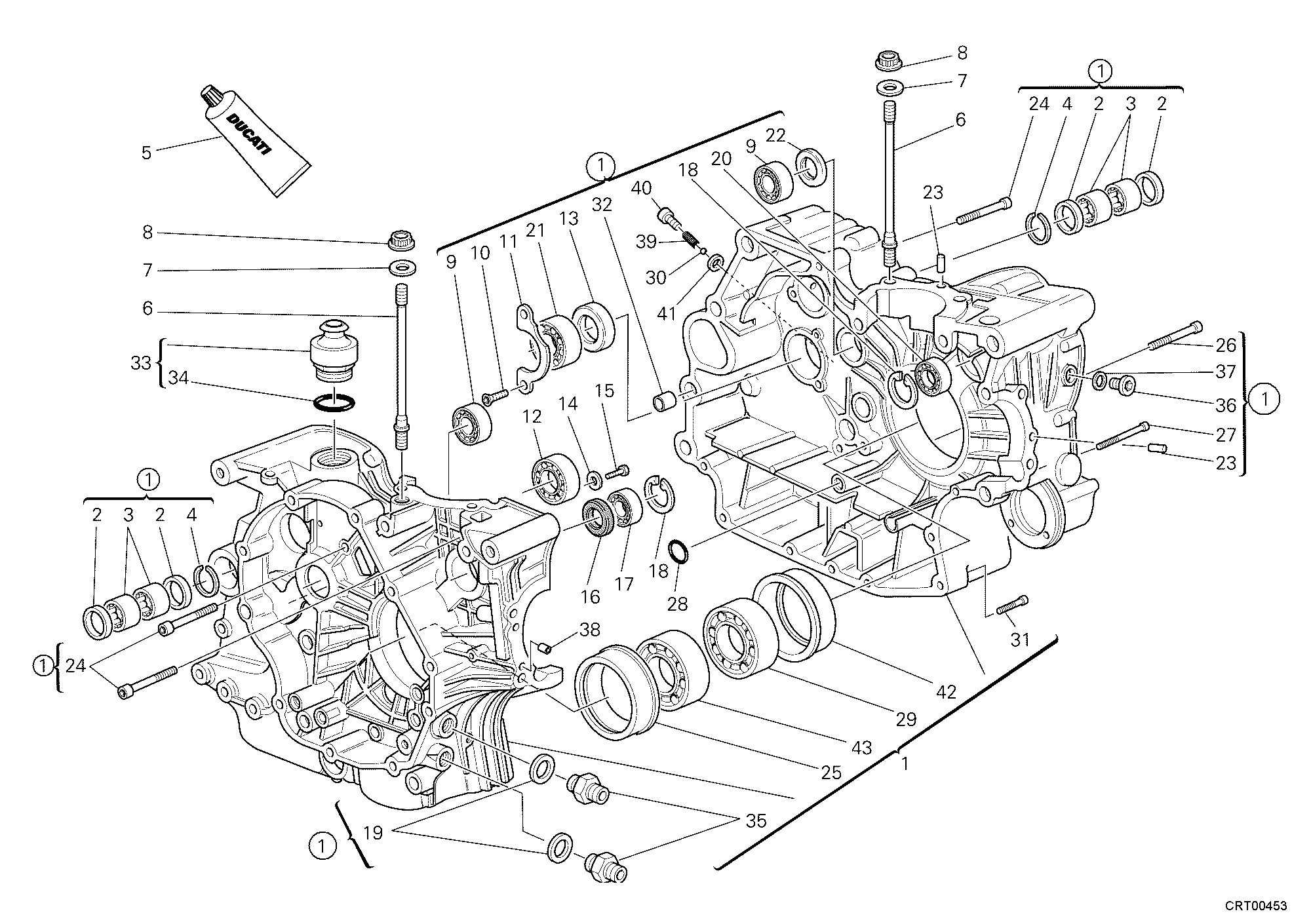 010 CARTER MOTEUR POUR SPORTCLASSIC SPORT 1000 S 2008