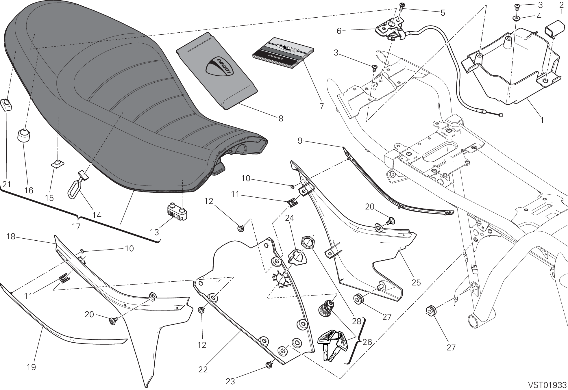 031 SELLE POUR SCRAMBLER MACH 20 2018