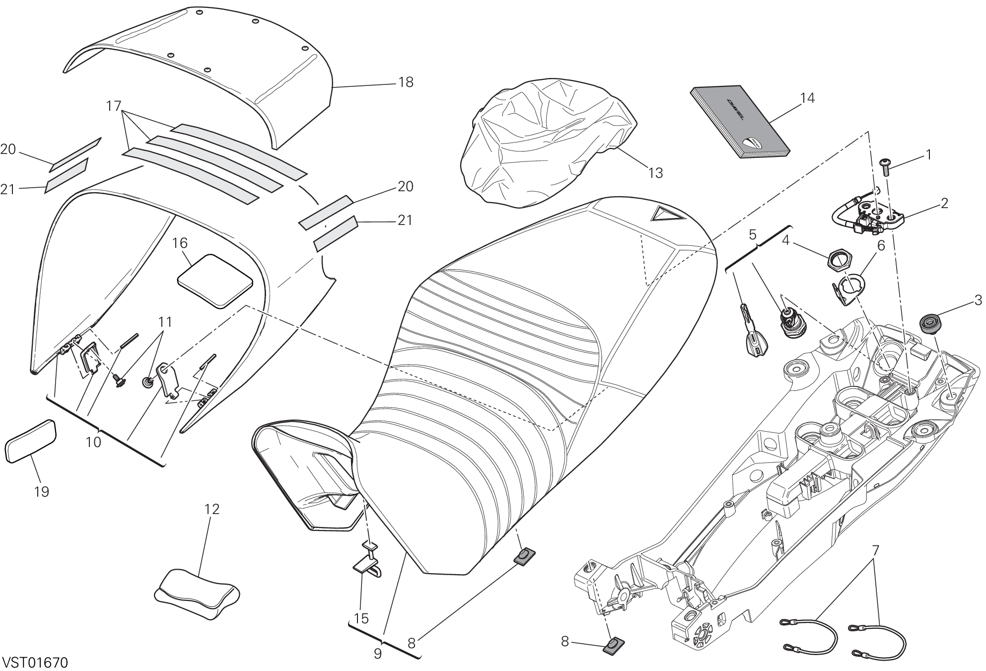 033 SELLE POUR DIAVEL DIESEL 2017