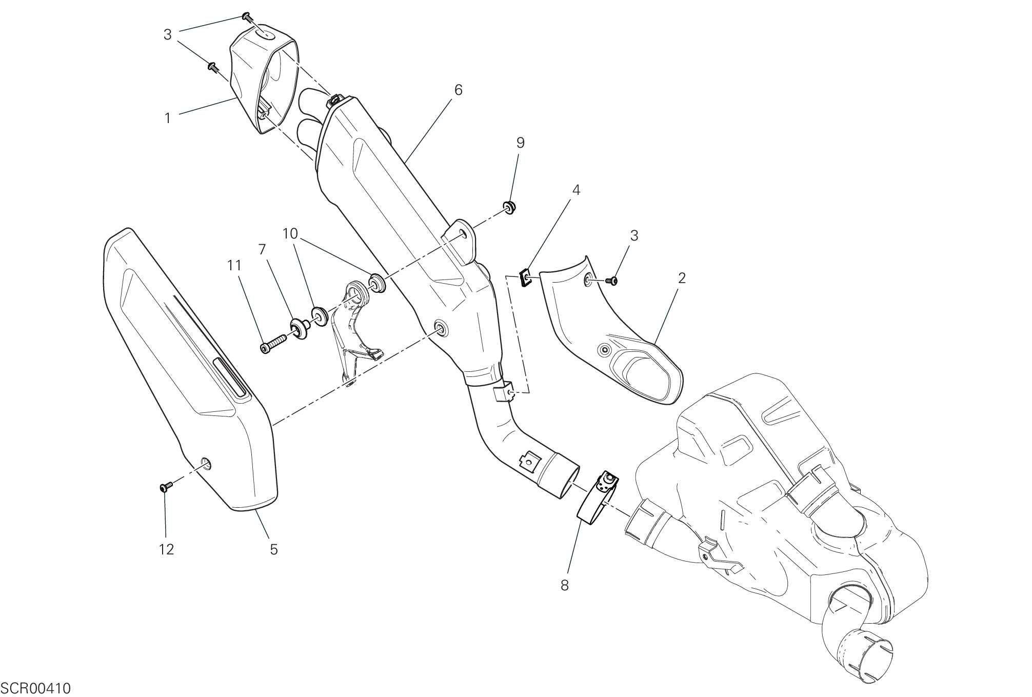 31B SILENCIEUX POUR MULTISTRADA V4 RALLY RADAR 2023