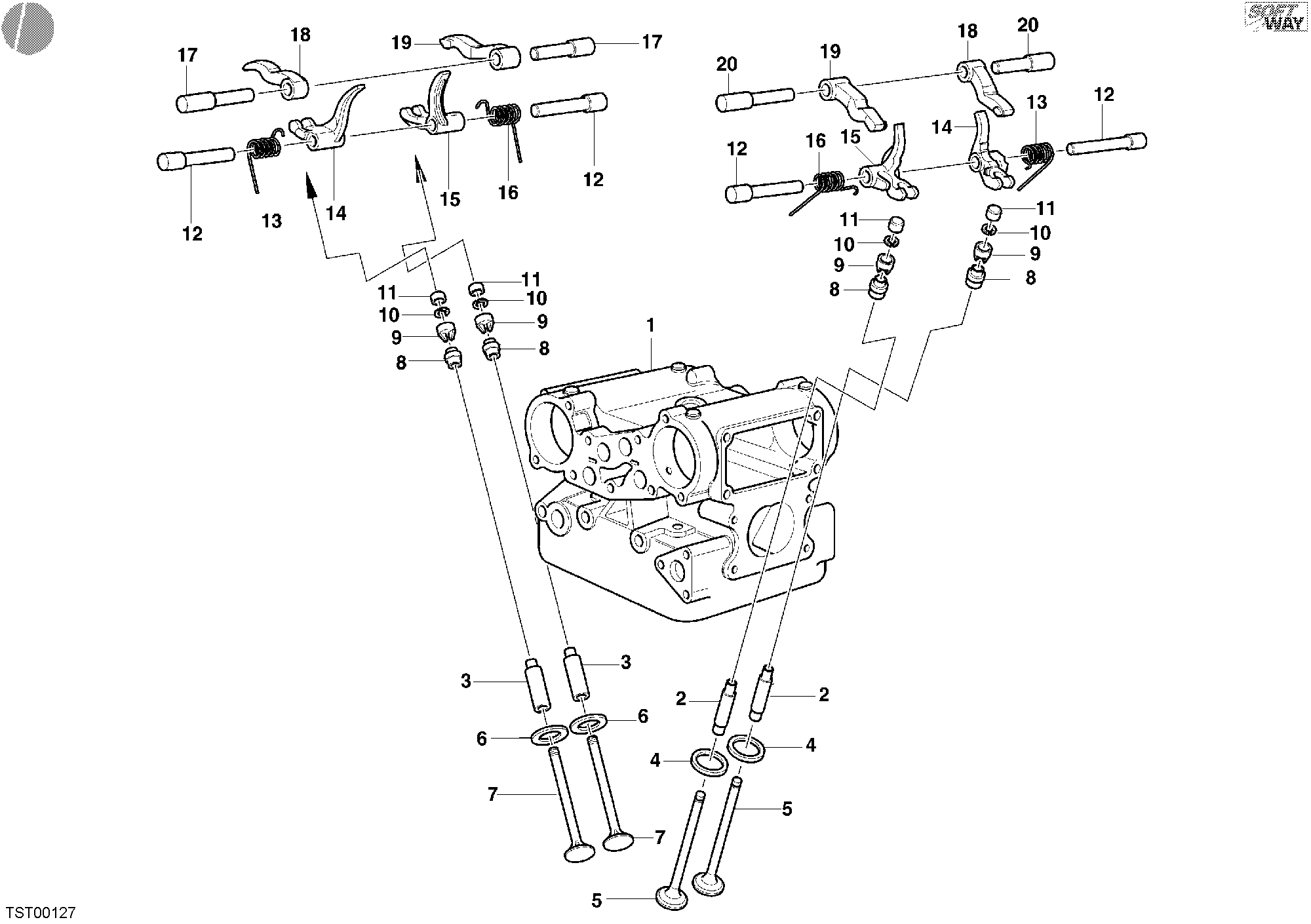 012 SOUPAPE POUR MONSTER S4R 2004