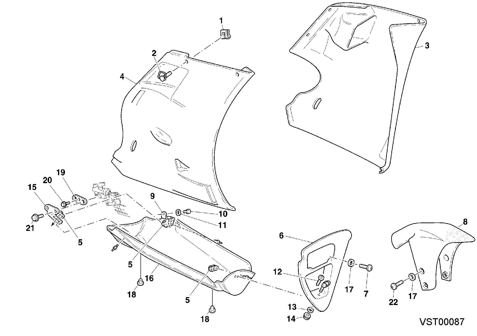 36A HABILLAGE POUR SUPERBIKE 748 RS 2000