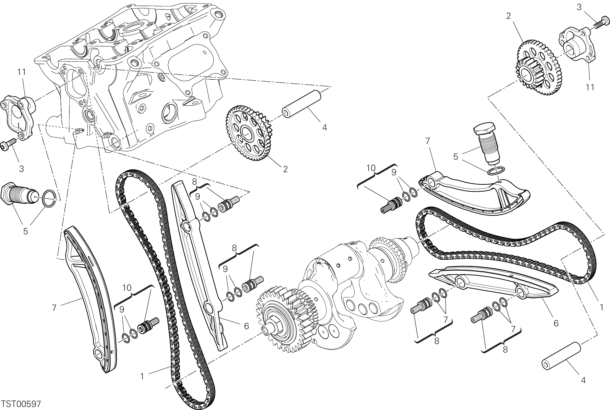 008 DISTRIBUTION POUR SUPERBIKE 1299 SUPERLEGGERA 2017