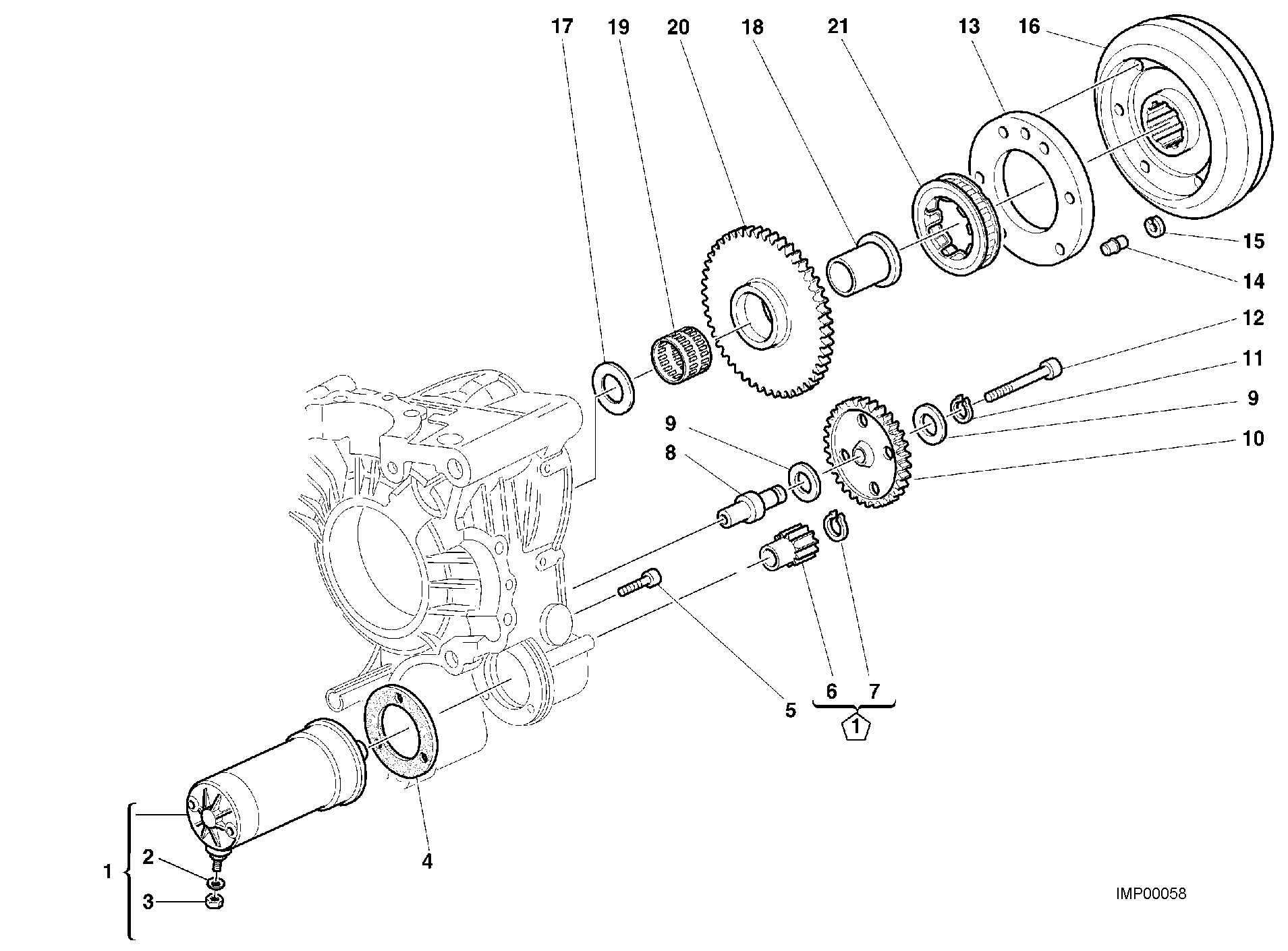 012 DEMARREUR ELECTRIQUE POUR SUPERBIKE 996 R II 2001