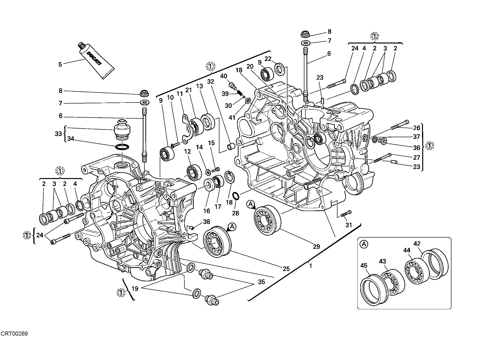 010 CARTER MOTEUR POUR SPORTCLASSIC GT1000 2007