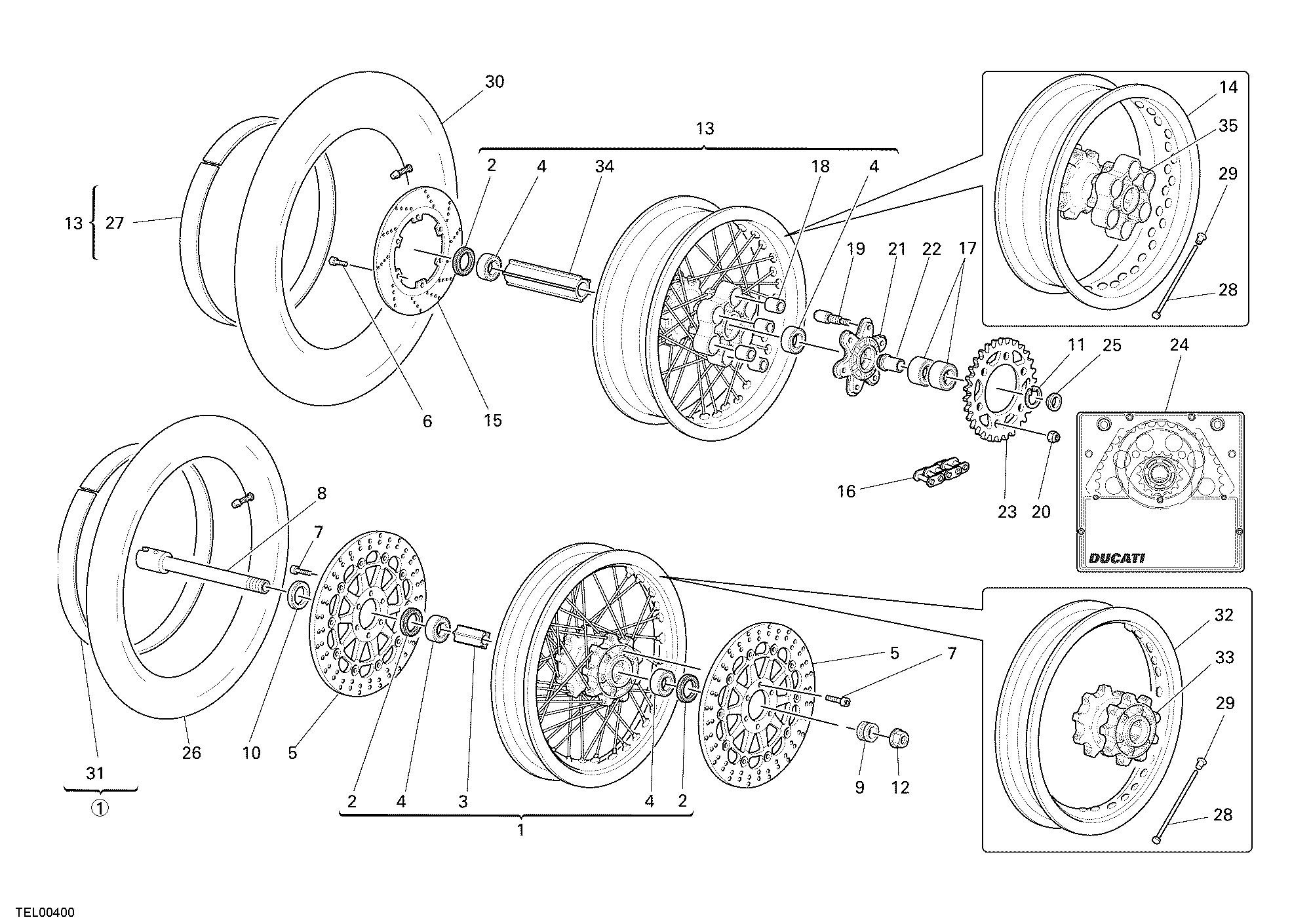 031 ROUES POUR SPORTCLASSIC SPORT 1000 S 2009