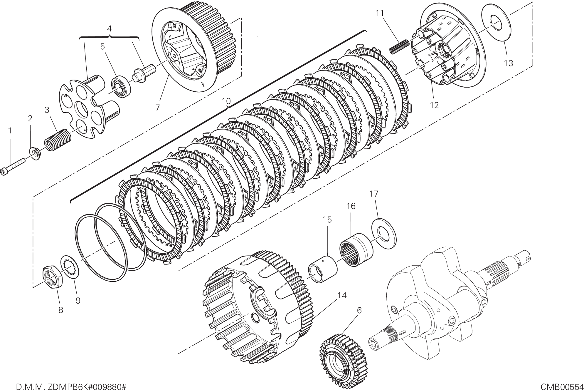 04A EMBRAYAGE APTC POUR SUPERSPORT S 2020