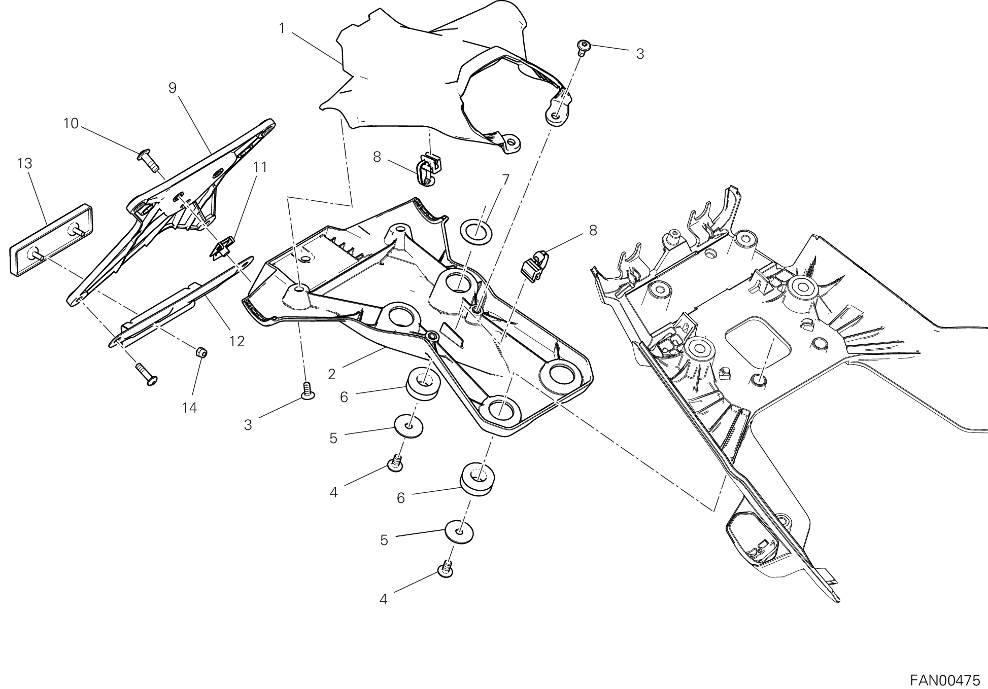 27A PORTE BALAI POUR MULTISTRADA V2 2025