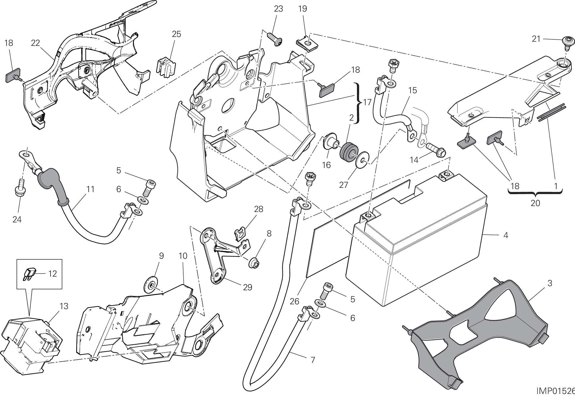 13B SUPPORT BATTERIE POUR STREETFIGHTER V2 2023