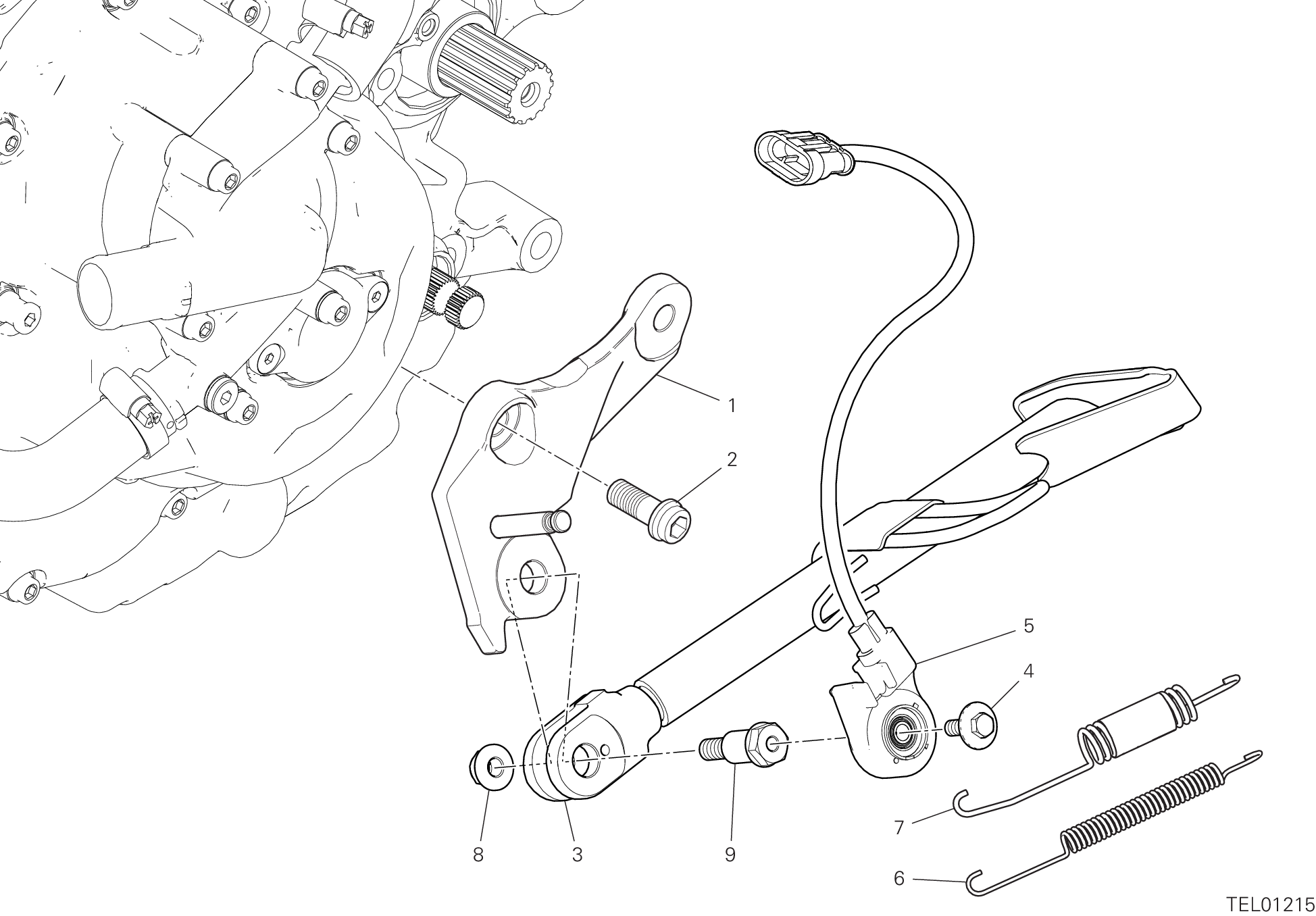 15A CAVALLETTO POUR HYPERMOTARD 950 2019