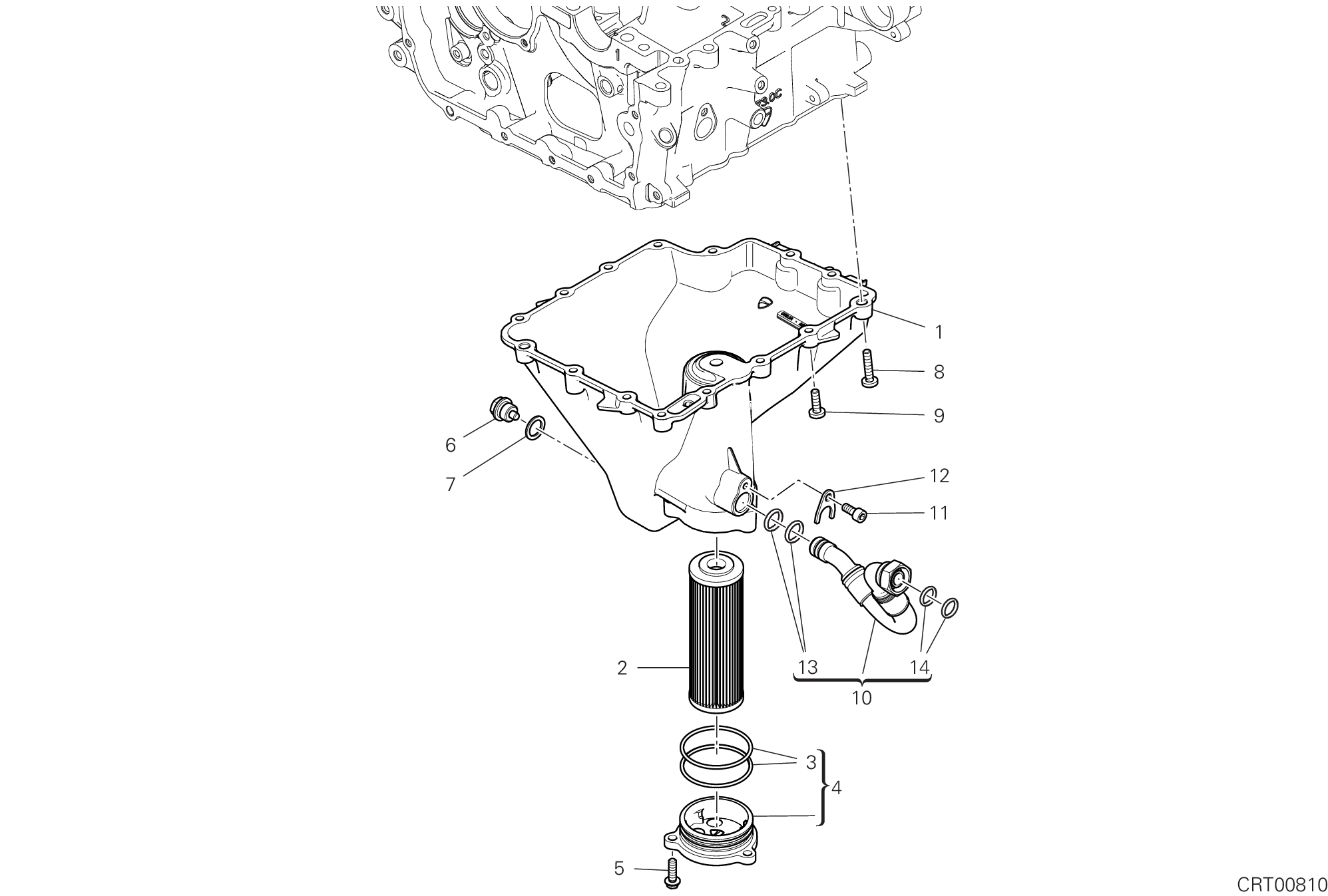 04C CARTER HUILE POUR SUPERBIKE PANIGALE V4 2020