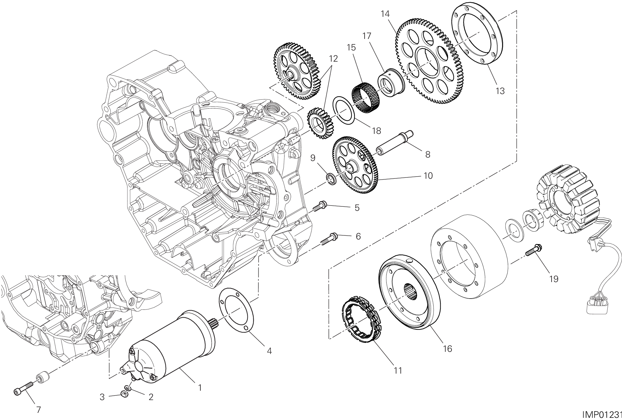 012 DEMARRAGE ELECTRIQUE POUR MONSTER 821 2020