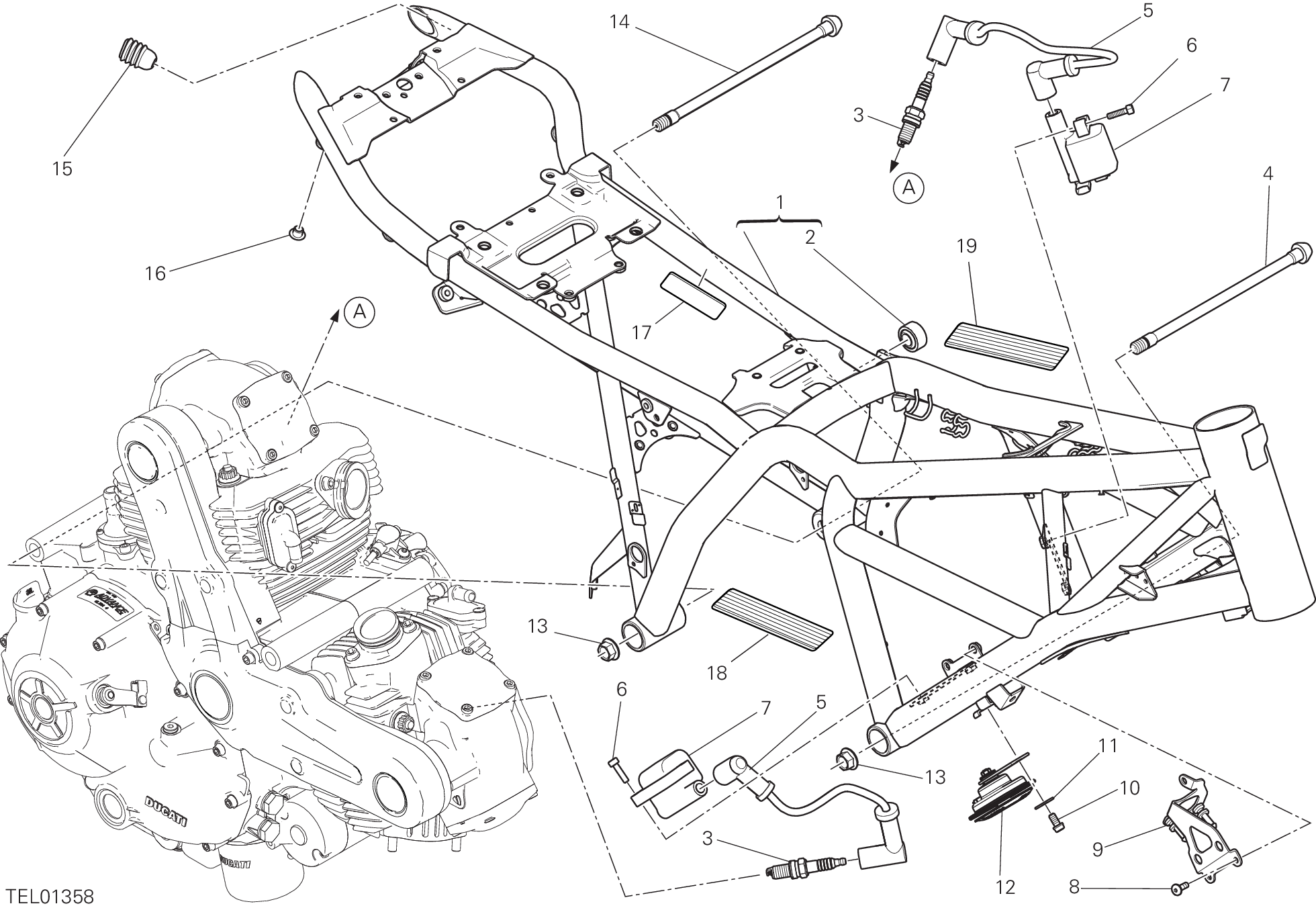 022 CADRE POUR SCRAMBLER SIXTY2 2020