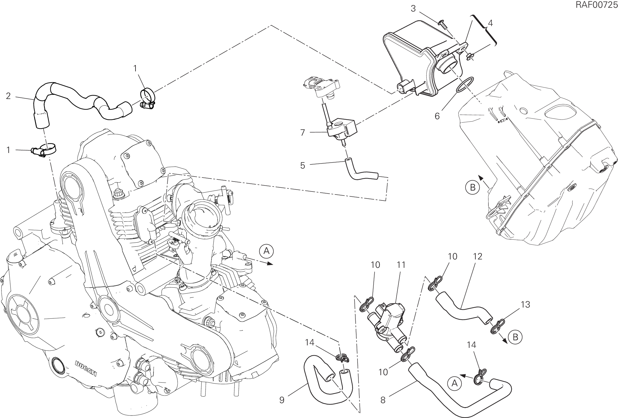 35B SYSTEME AIR SECONDAIRE POUR SCRAMBLER DESERT SLED 2021