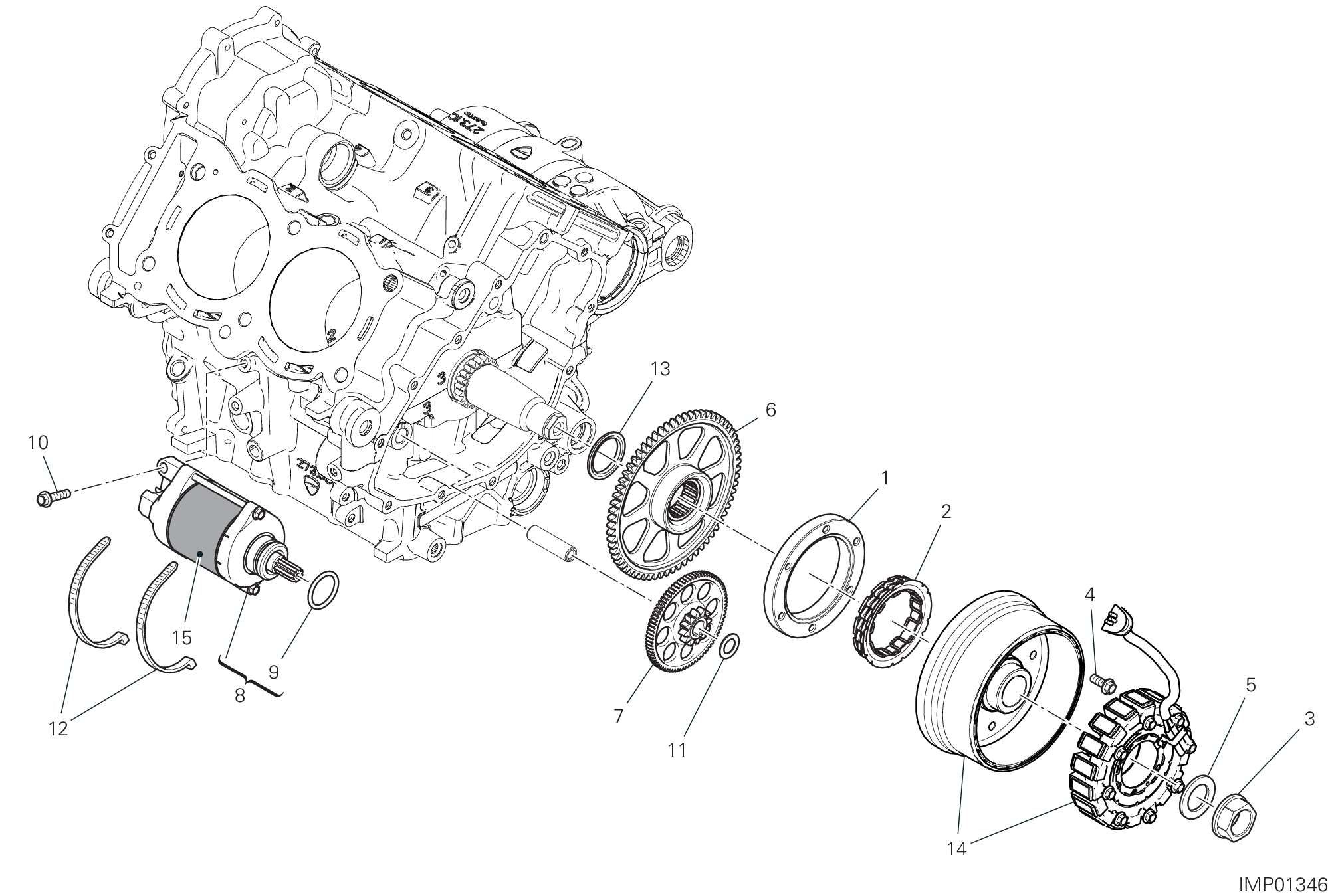 10A DEMARRAGE ELECTRIQUE ET ALLUMAGE POUR DIAVEL V4 2023