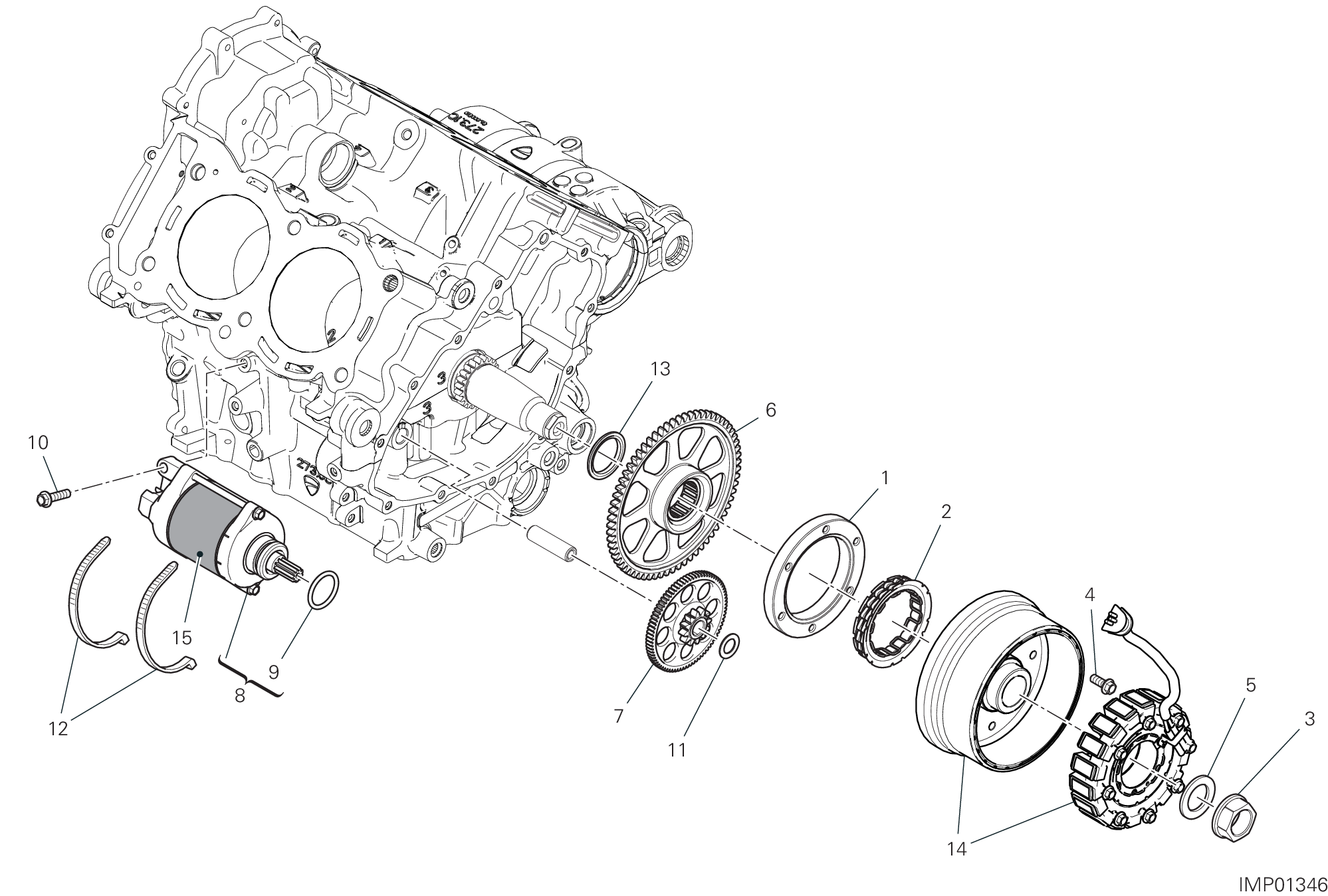 11A DEMARRAGE ELECTRIQUE POUR MULTISTRADA V4 2021