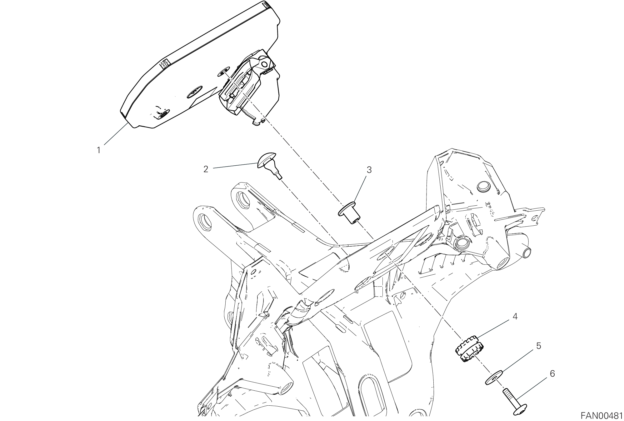 15A TABLEAU DE BORD POUR SUPERBIKE PANIGALE V2 NEW 2025