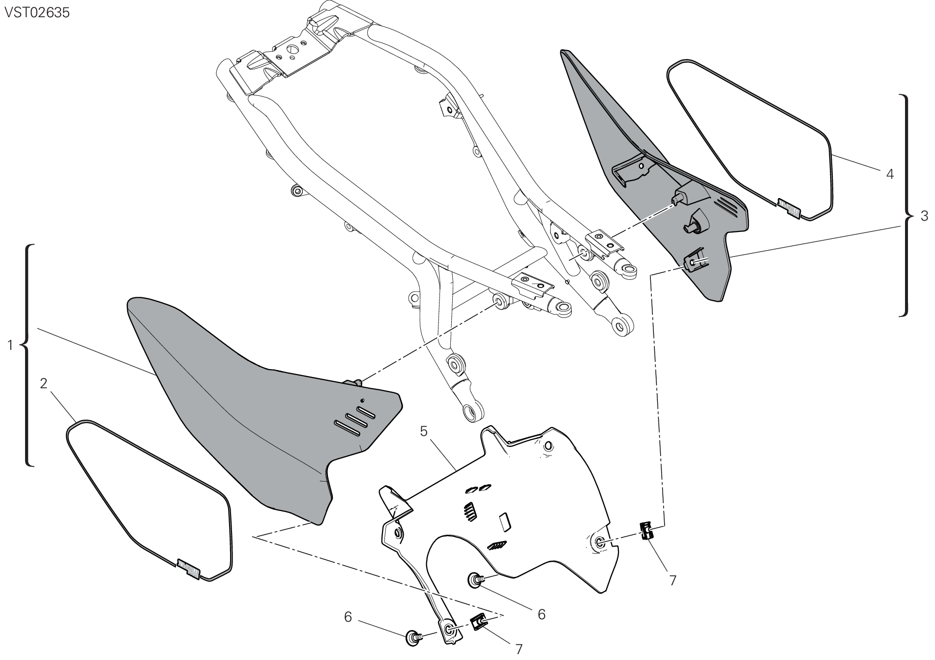 37B HABILLAGE POUR SCRAMBLER NIGHTSHIFT 2G 2023