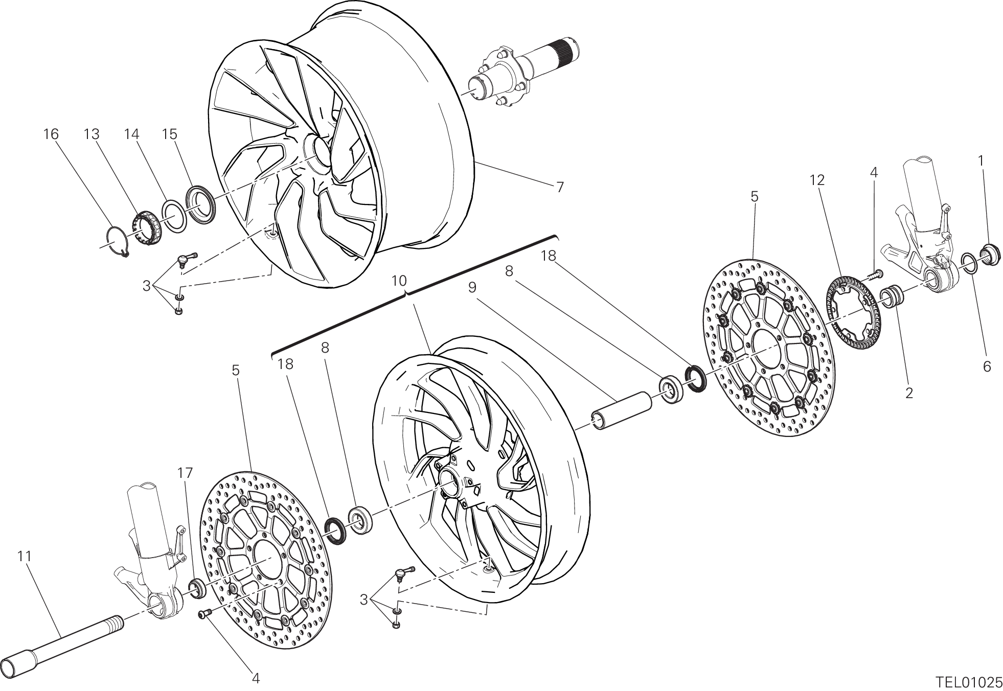 026 ROUES POUR XDIAVEL S 2019