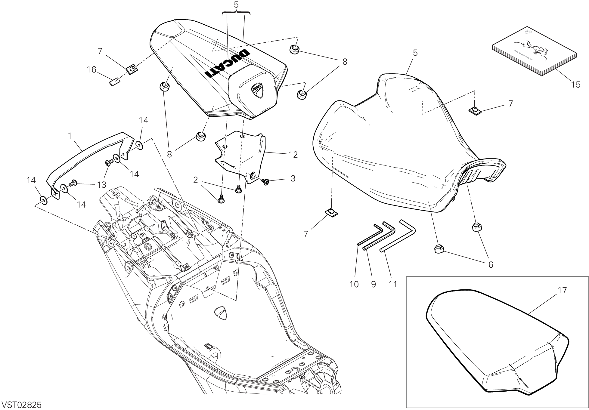 31A SELLE POUR MONSTER SP 2024