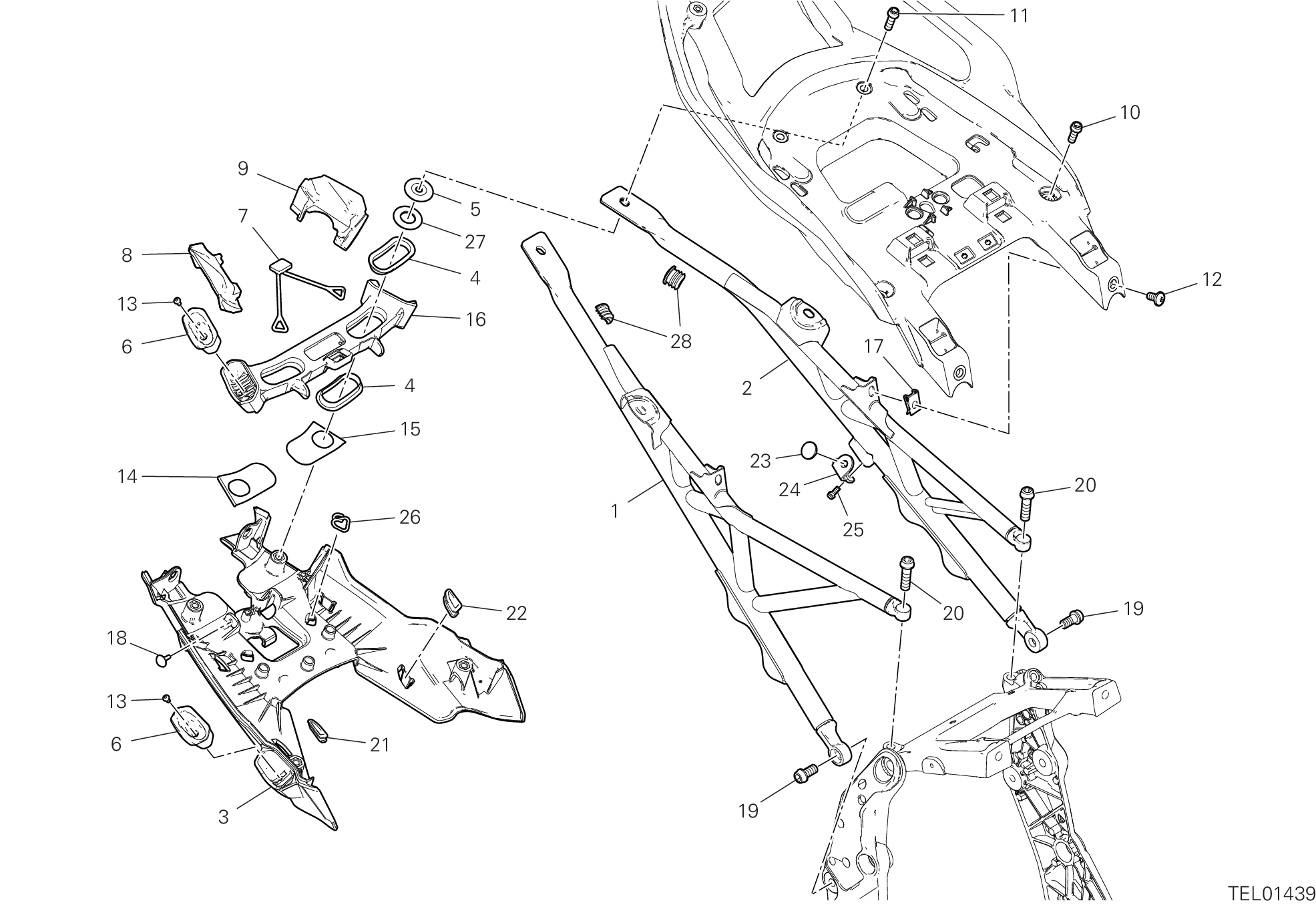 33D BRIDE ARRIERE POUR MULTISTRADA V4S PERFORMANCE 2021