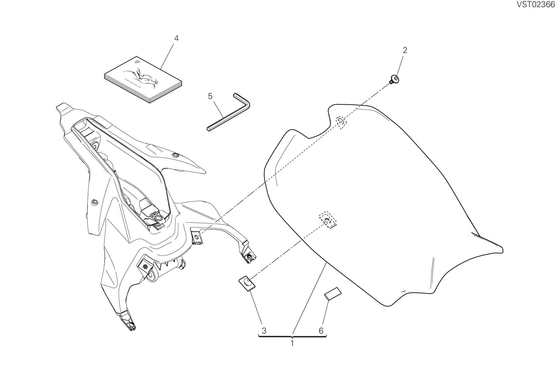 32A SELLE POUR SUPERBIKE PANIGALE V4 2023